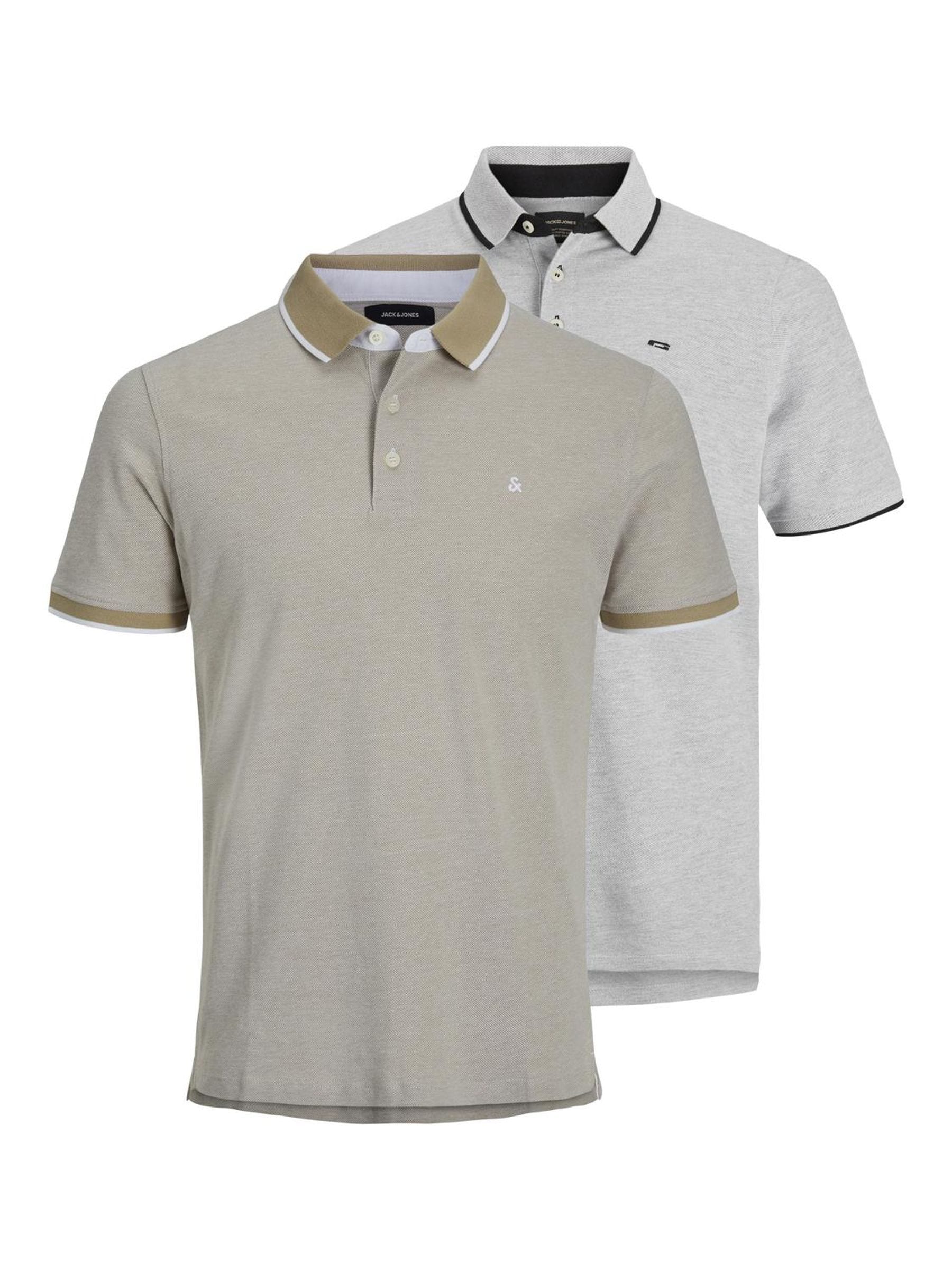 Poloshirt »JJEPAULOS POLO SS 2PK MP NOOS«