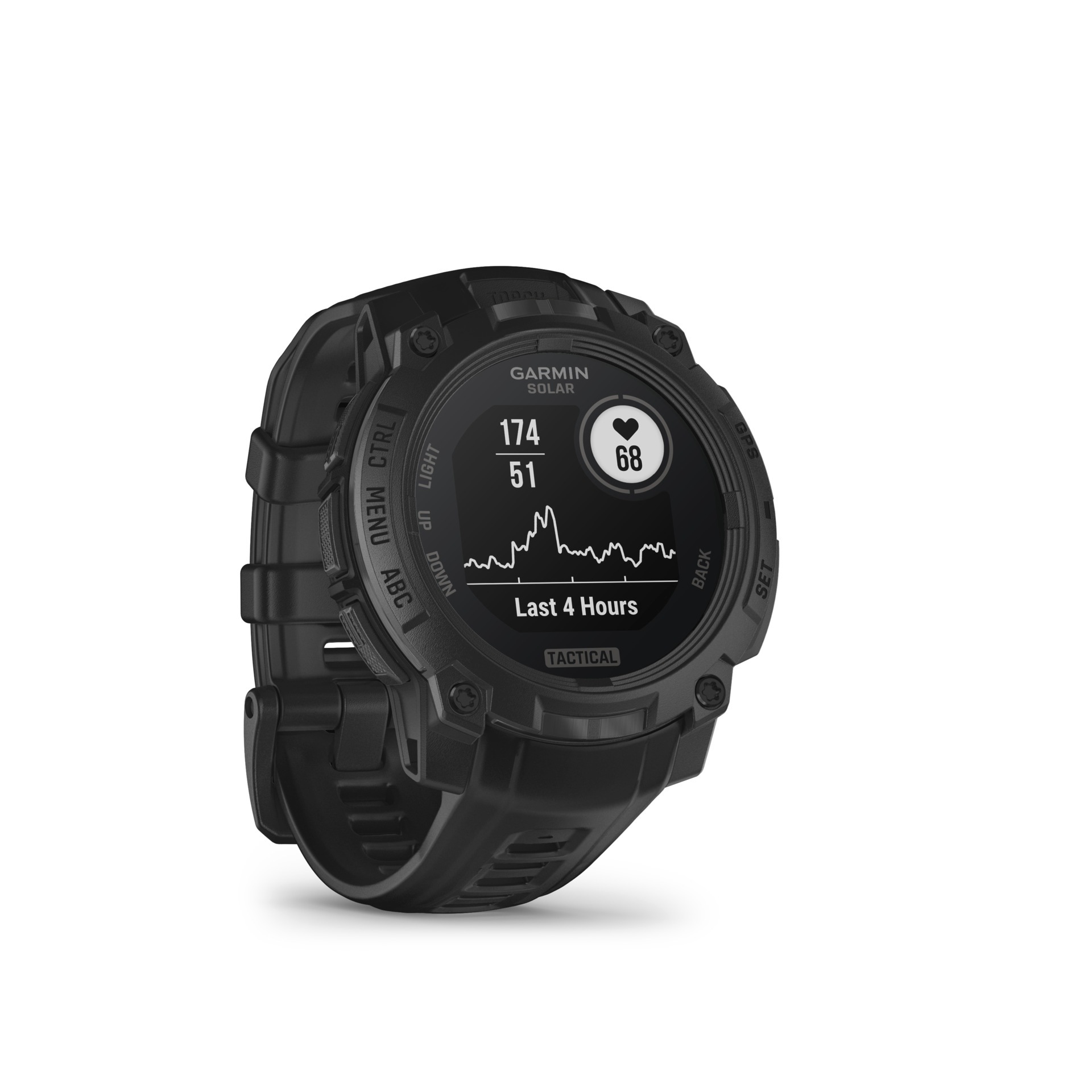 Garmin Smartwatch »Instinct 3 - 45 mm, Solar Tactical Edition« (3 cm / 1,2 ″)