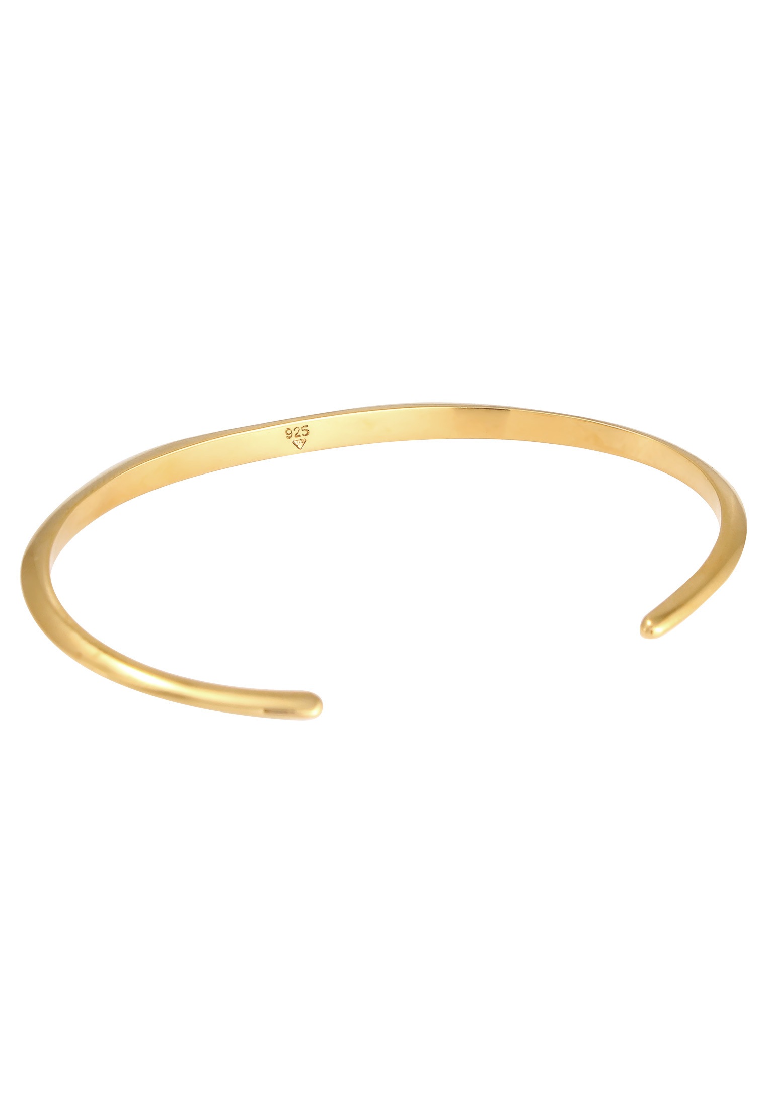 Elli Premium Armreif »Armband Armreif Offen Verstellbar Basic 925 Silber«