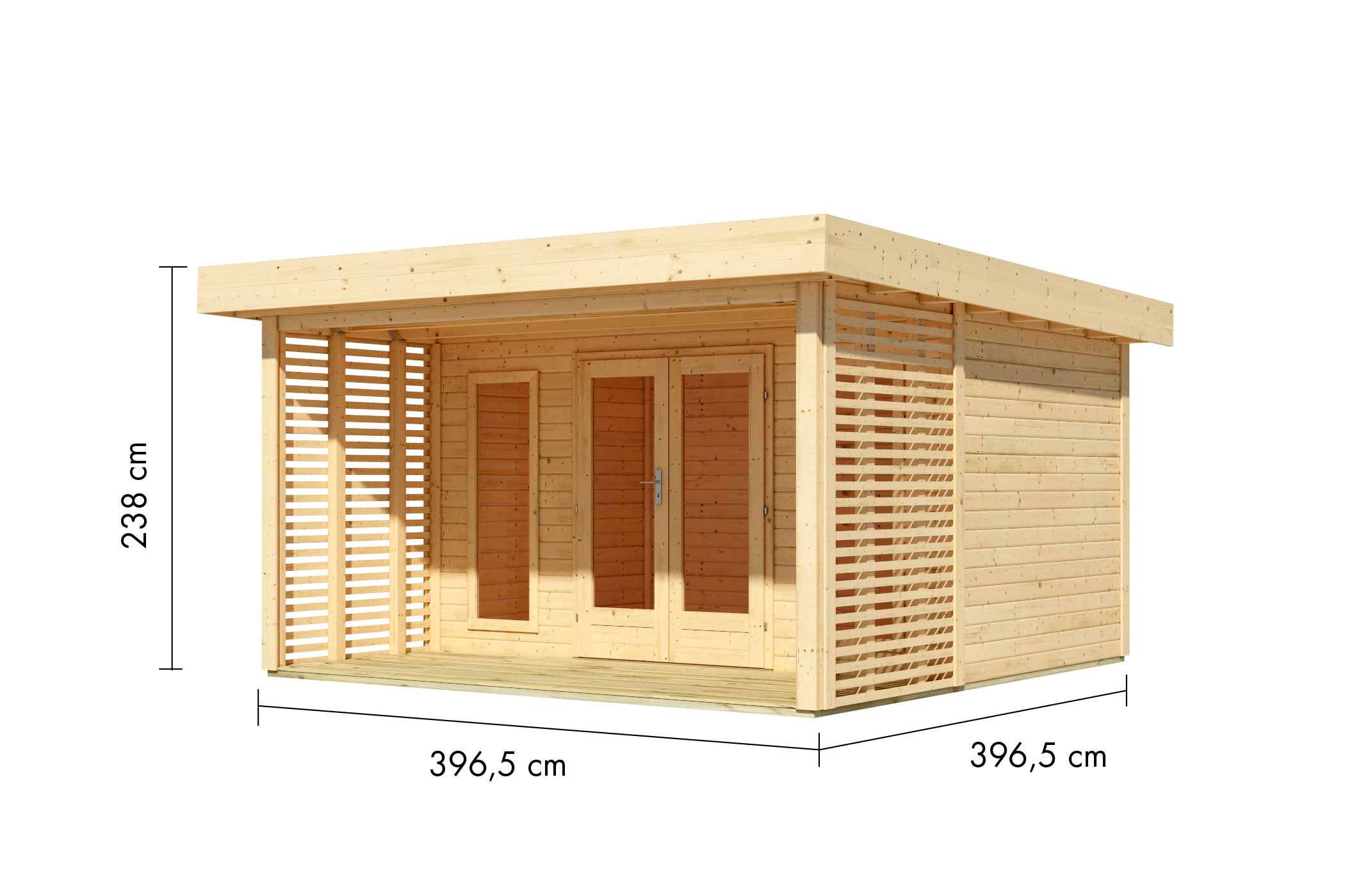 Karibu Gartenhaus »Clausensee«