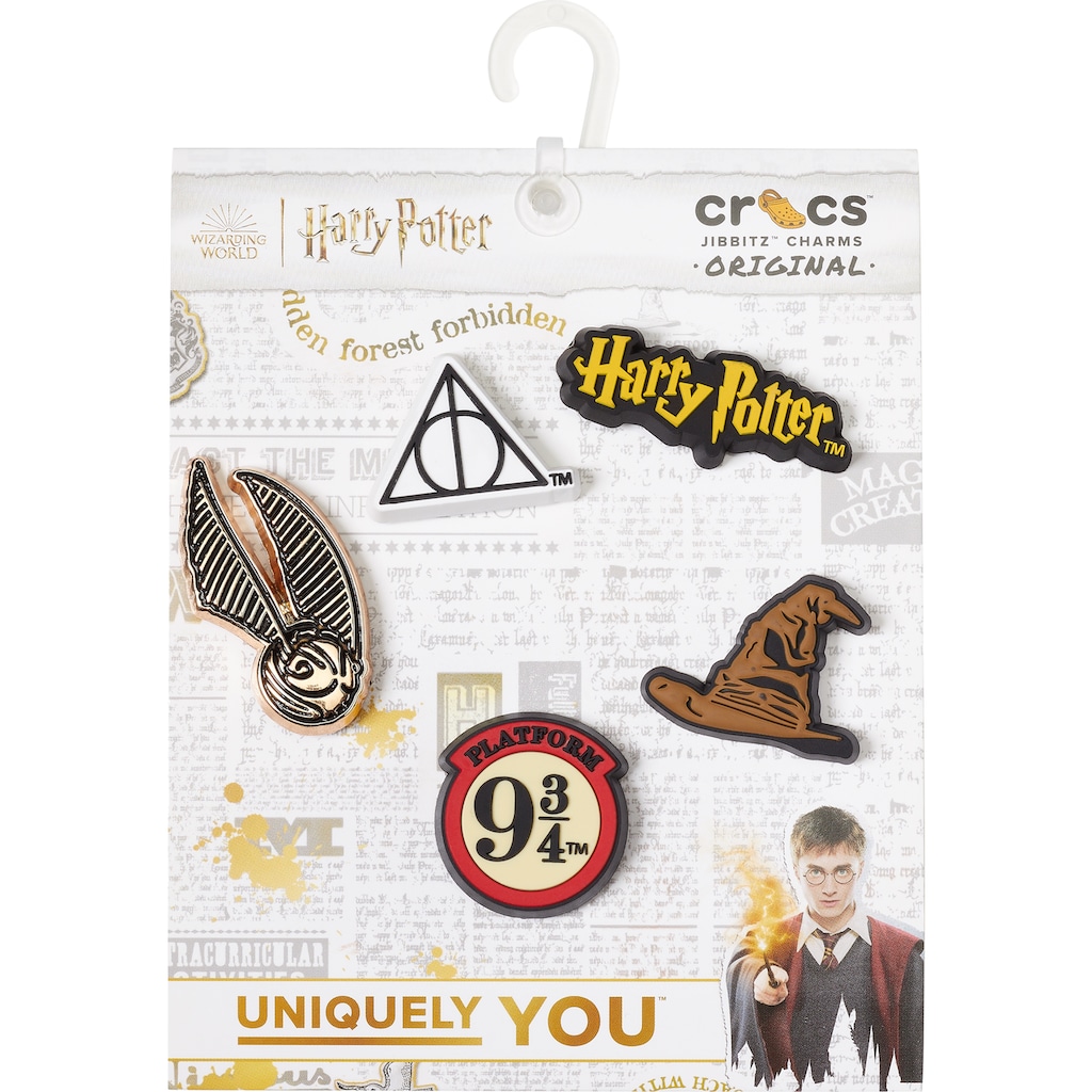 Crocs Schuhanstecker »Jibbitz™ Harry Potter«, (Set, 5 tlg., Kein Spielzeug. Nicht geeignet für Kinder unter 3 Jahren)