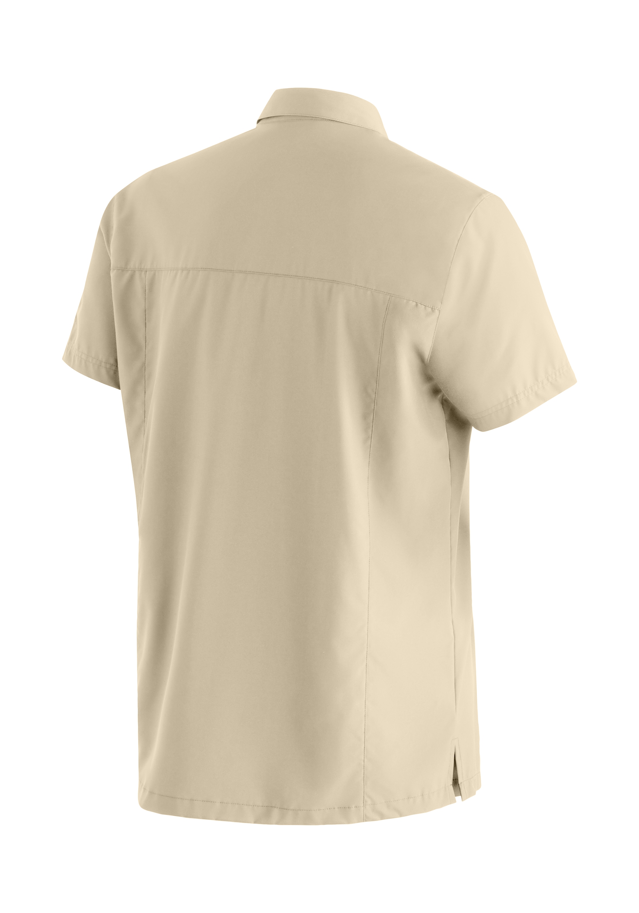 Maier Sports Funktionshemd »Magos S/S M« Herren Hemd kurzarm, leichtes Freizeithemd, Kurzarmhemd, Körperbetont