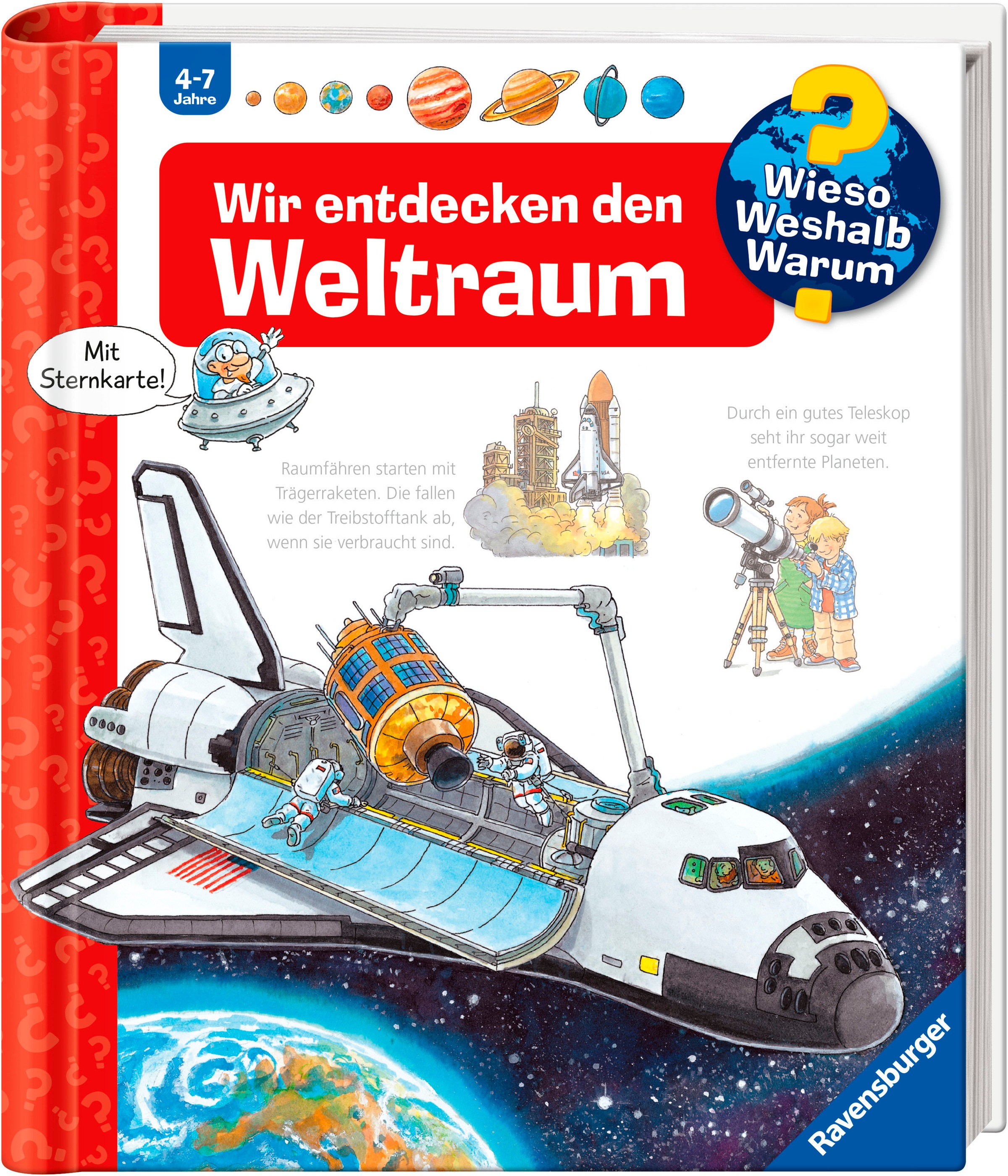 Ravensburger Buch »Wieso? Weshalb? Warum?, Band 32: Wir entdecken den Weltraum«