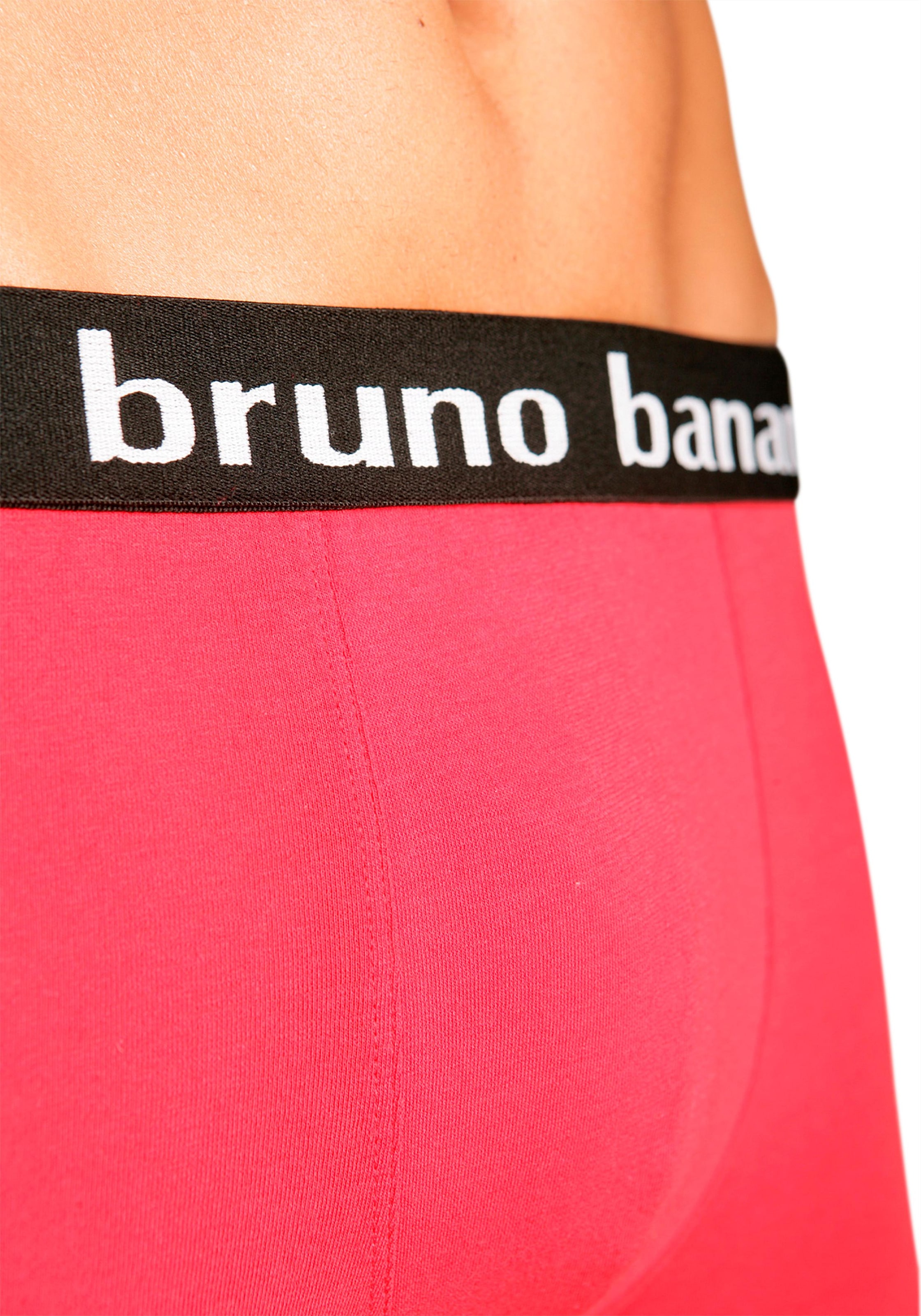 Bruno Banani Boxer »Boxershorts für Herren«, (Packung, 4 St.), mit Kontrast-Webbund