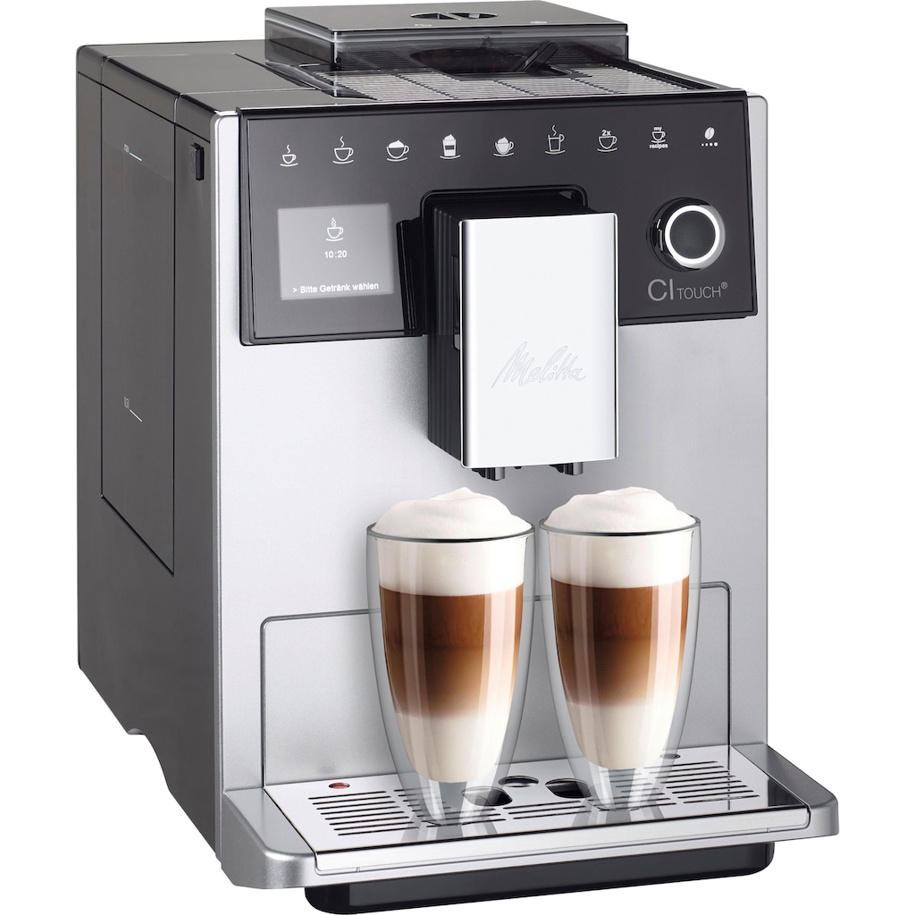 Melitta Kaffeevollautomat »CI Touch® F630-101, silber«