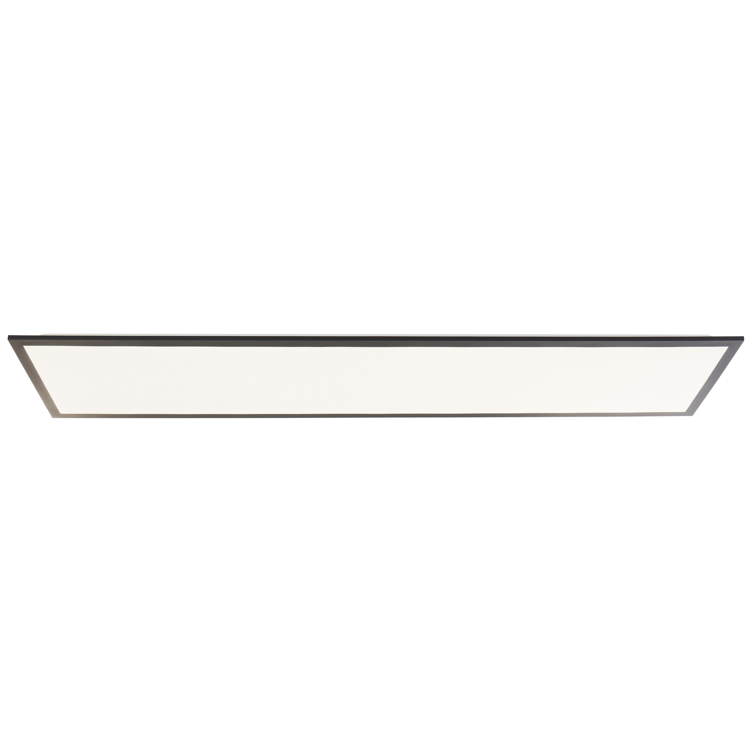 Brilliant LED Deckenleuchte »Briston«, LED Deckenaufbau-Paneel, 120x30 cm, 4600 lm, 4000 K, Aluminium