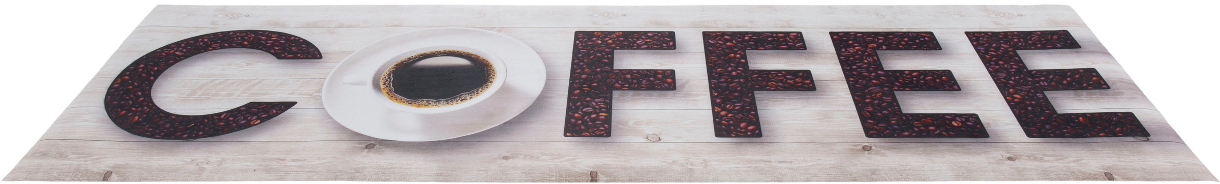 Andiamo Küchenläufer »Coffee«, rechteckig, 3 mm Höhe, Läufermatte aus