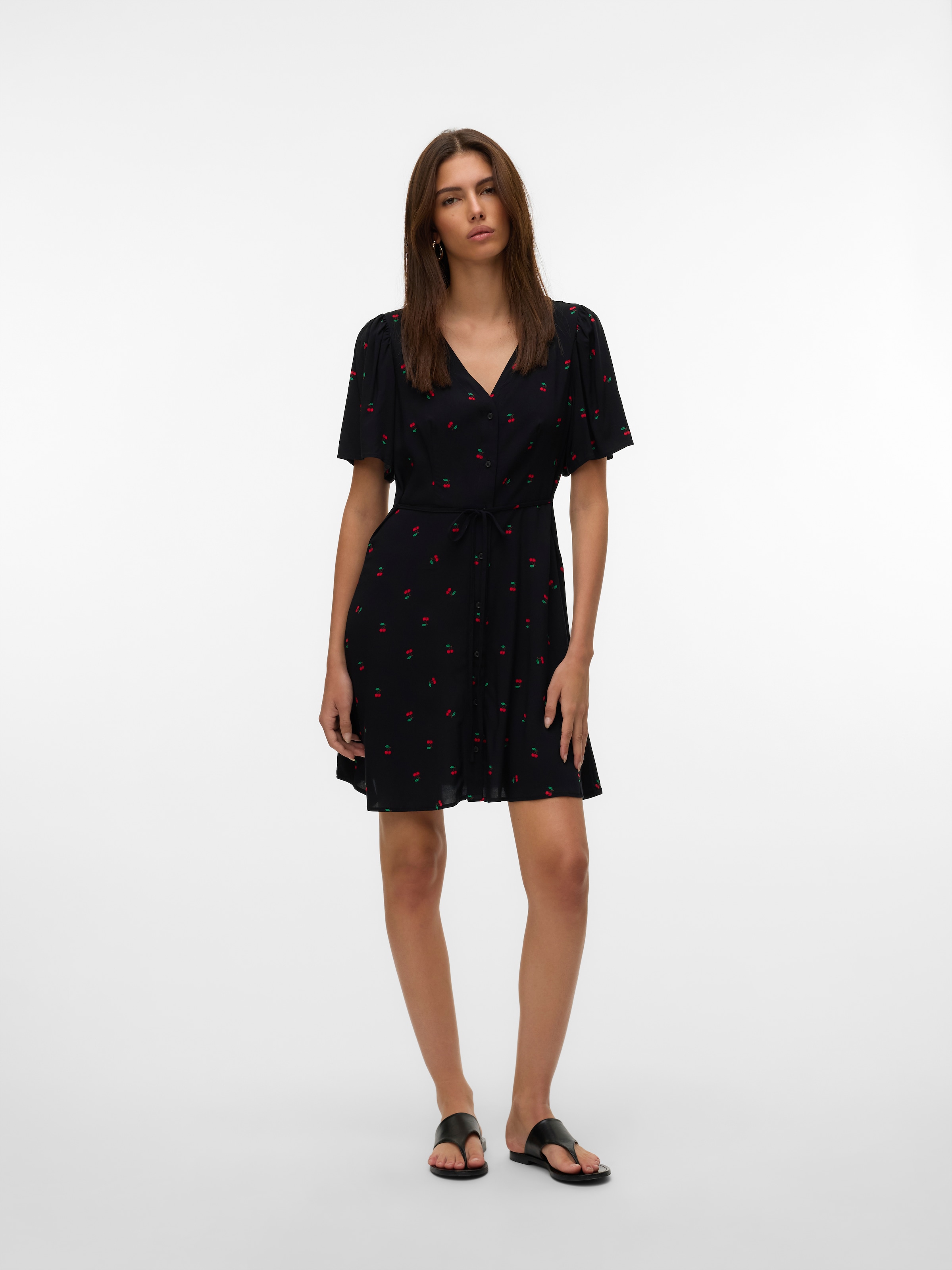 Vero Moda Minikleid »VMALBA SS SHORT DRESS WVN NOOS«