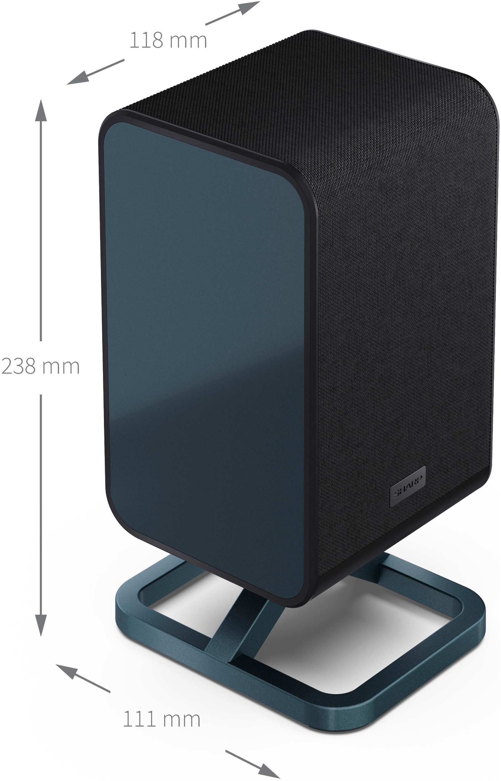 Sharp Surround-Lautsprecher »HT-SPR52021« 2.0.2 ( Kabelloser Surround | multidirektionaler Sound 66 W)