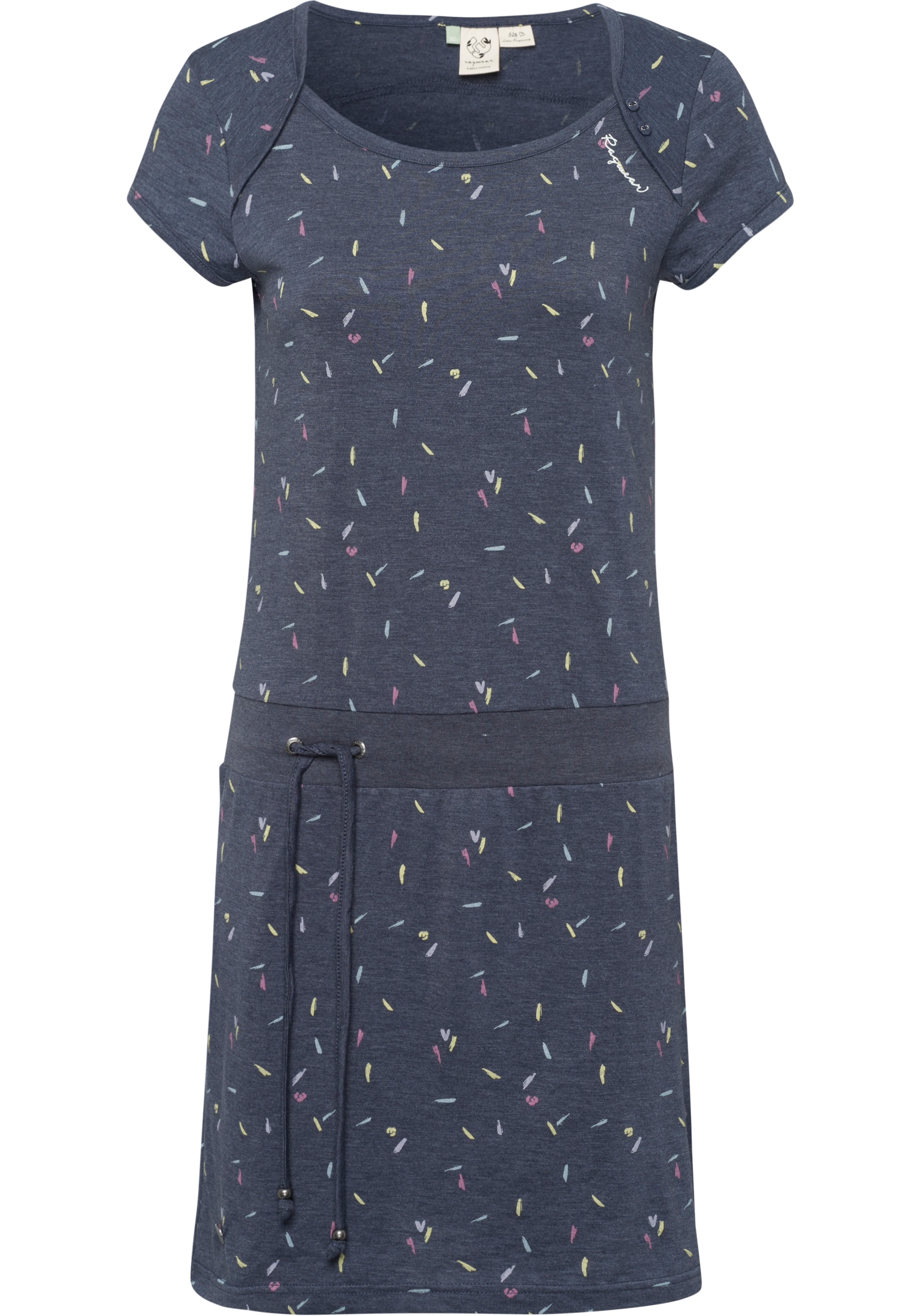 Ragwear Jerseykleid »MIKE DRESS ORGANIC«, im Multicolor-Allover-Trenddruck