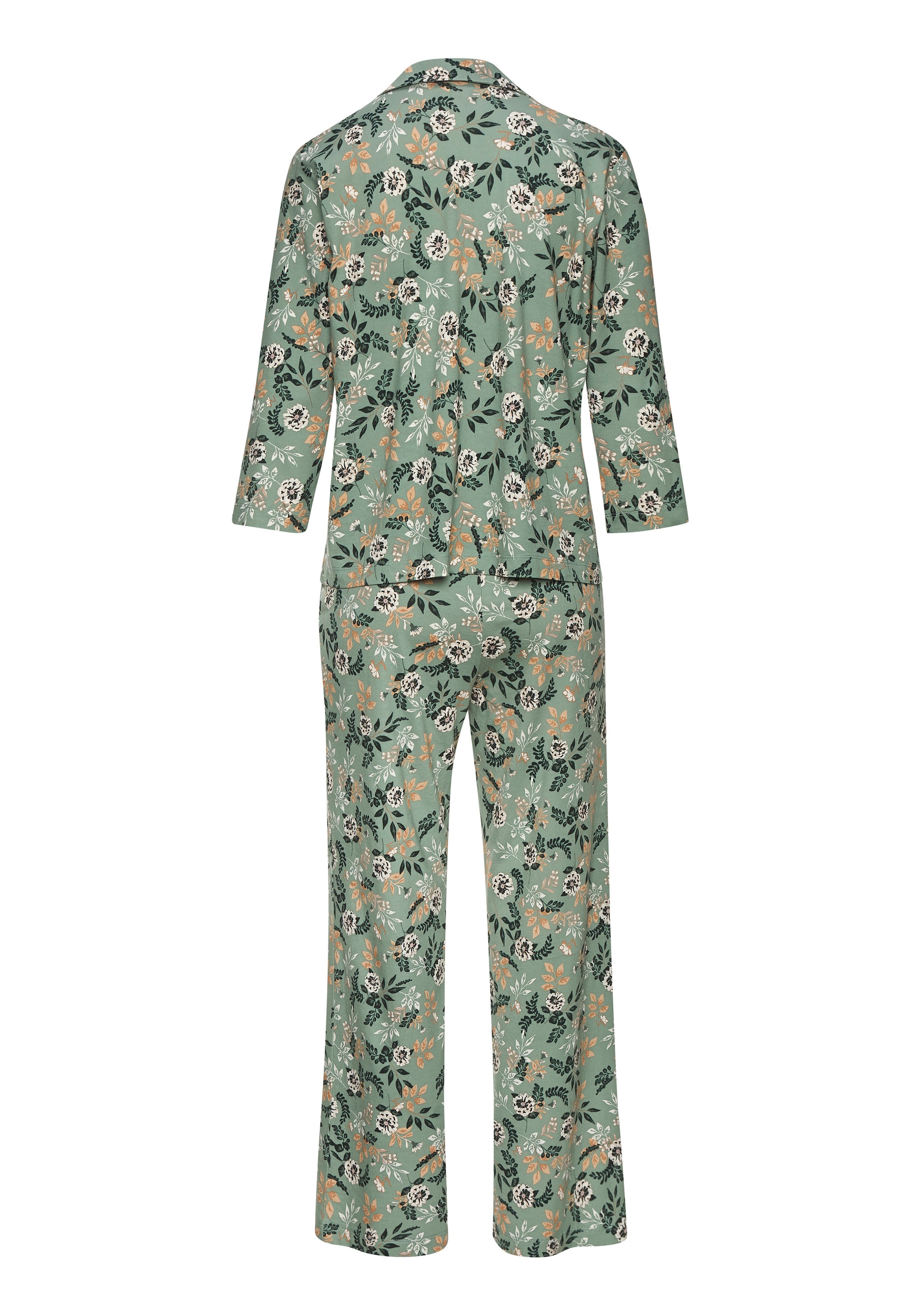 Vivance Dreams Pyjama, (2 tlg.), mit romantischem Blumendruck