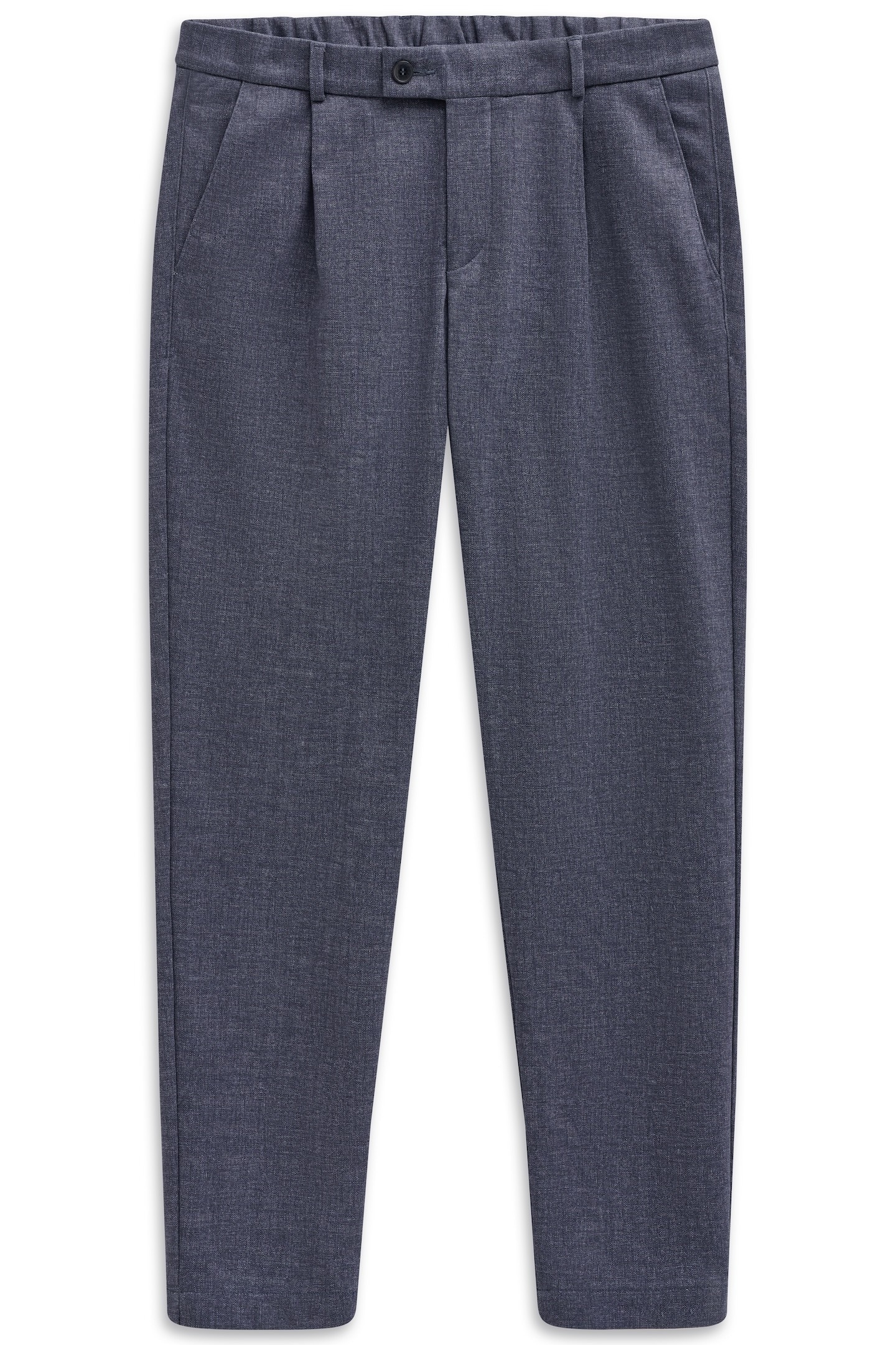 bugatti Bundfaltenhose »Tapered Fit«, mit Flexcity Jersey Stretch