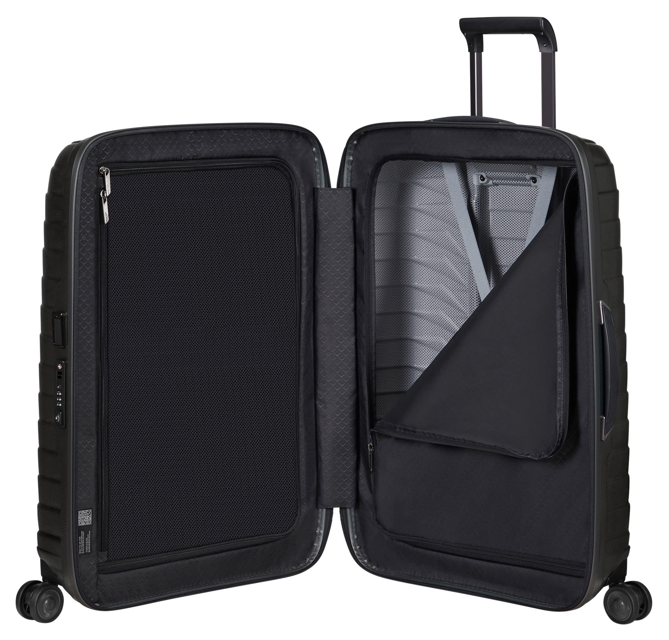 Samsonite Hartschalen-Trolley »PROXIS, verschiedene Größen und Farben«, 4 Rollen, Trolley Reisegepäck Hartschalenkoffer Reisekoffer TSA-Zahlenschloss