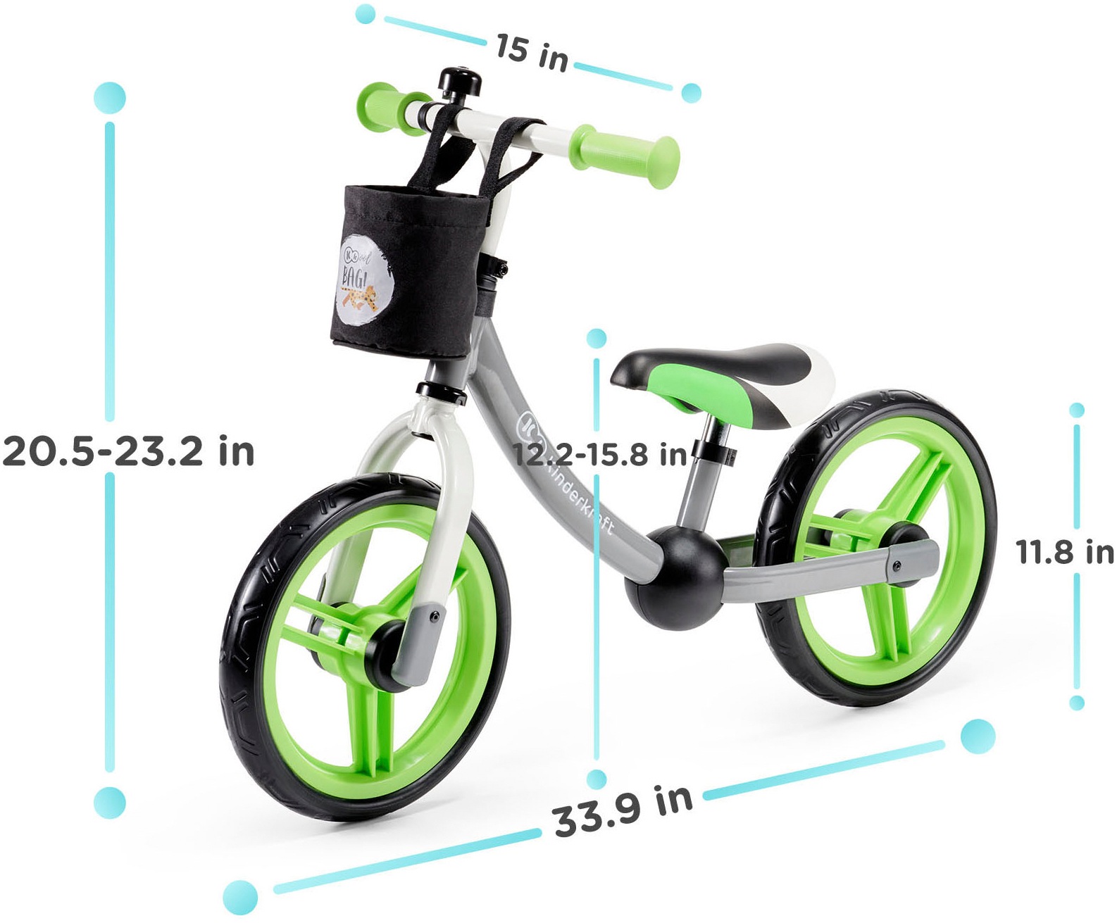 Kinderkraft Laufrad »2WAY NEXT«