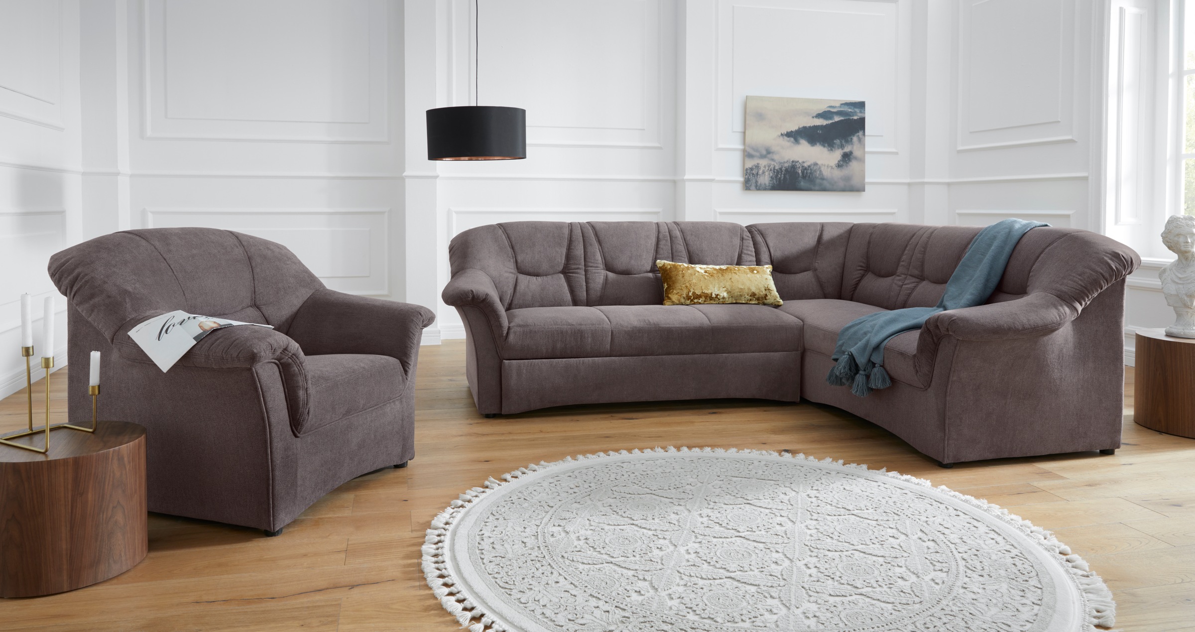 DOMO collection Sessel »Sarafina«, wahlweise mit Federkern