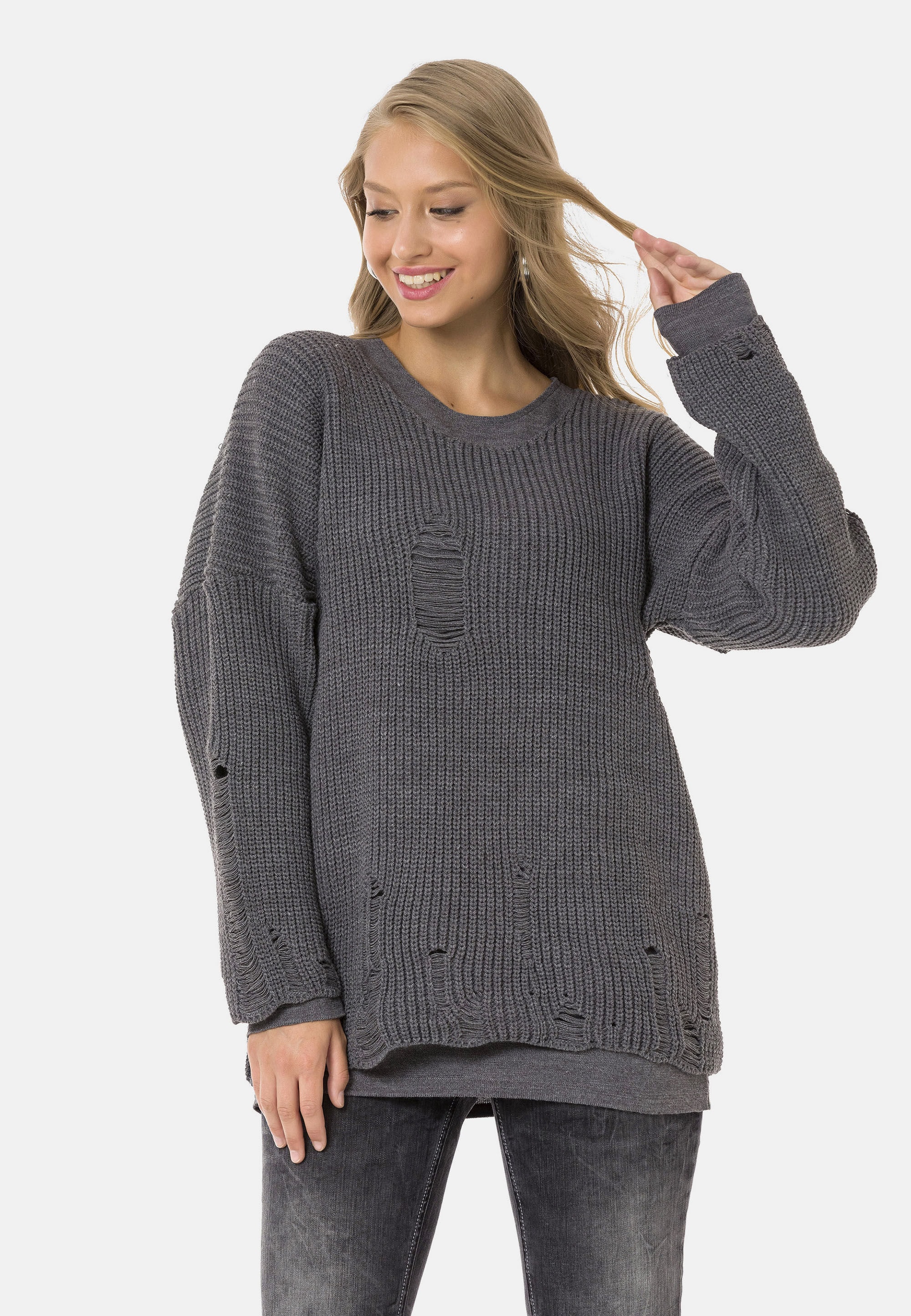 Cipo & Baxx Strickpullover »WP240«