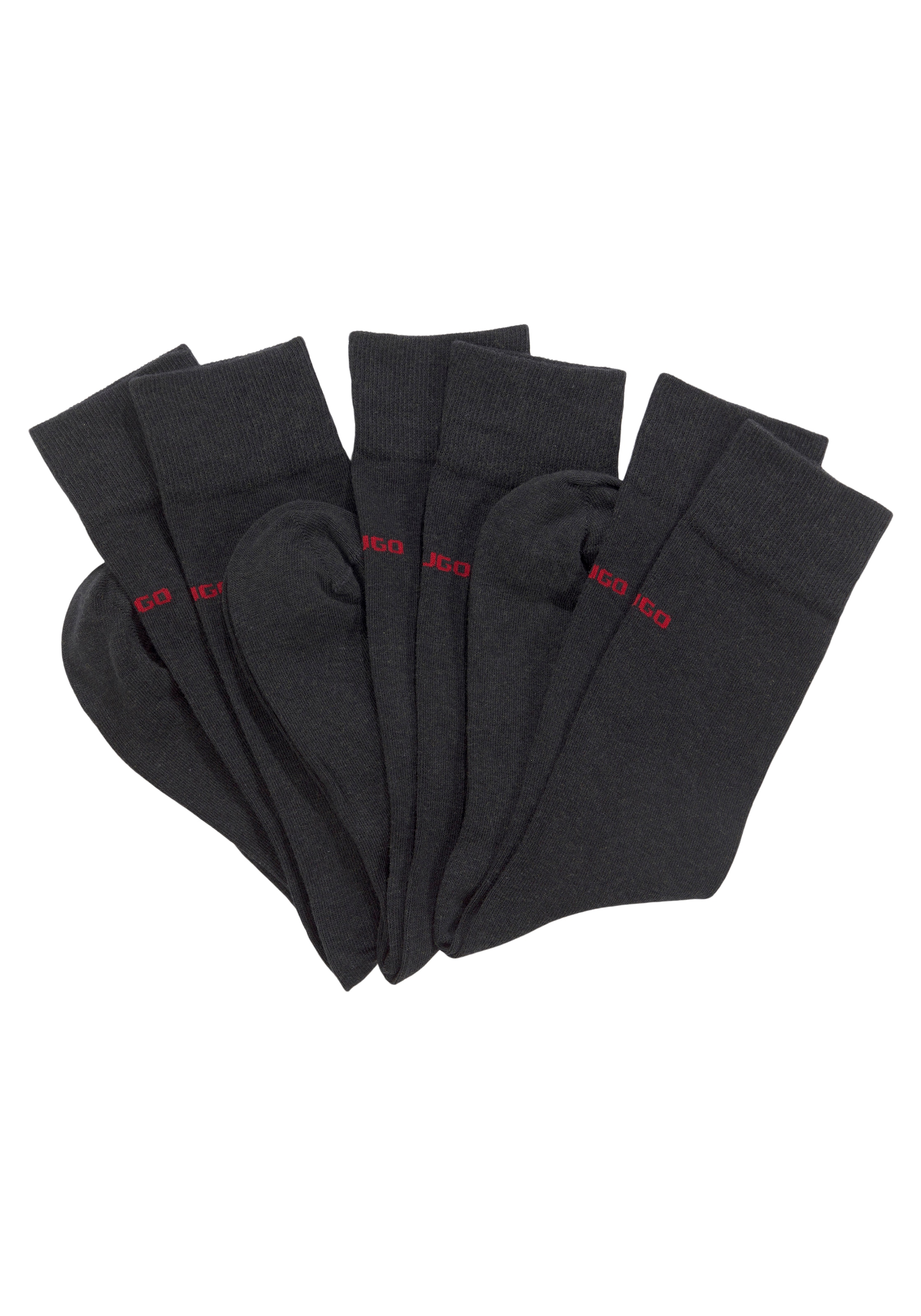 HUGO Underwear Businesssocken »3P RS UNI COLORS CC«, (Packung, 3 Paar, 3er), mit Hugo Boss...