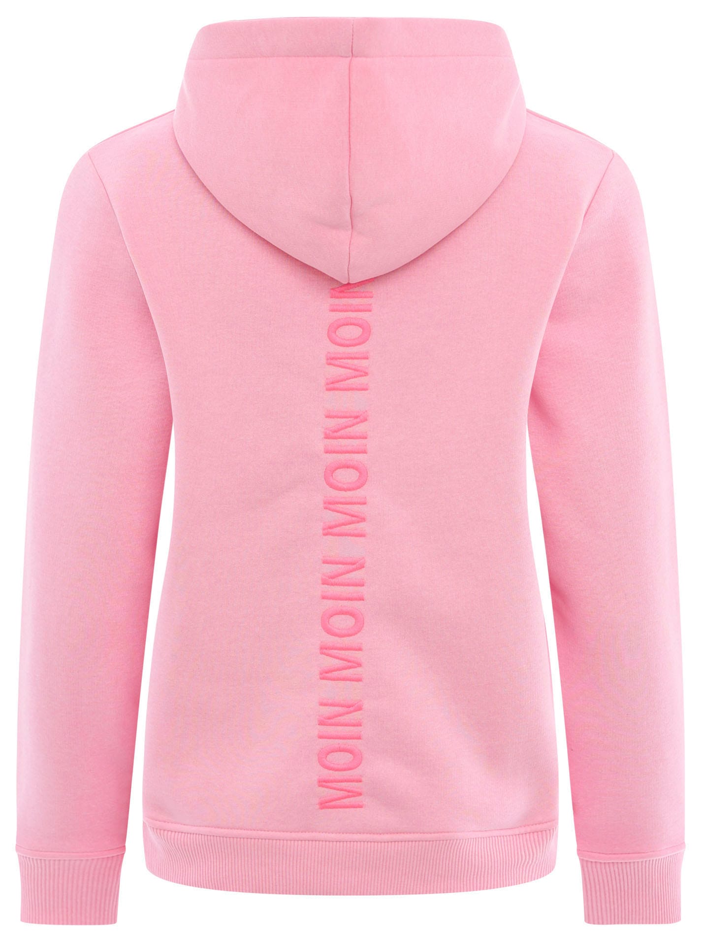 Zwillingsherz Hoodie »"Paillette MOIN"«, mit Paillettenanker und gesticktem Schriftzug