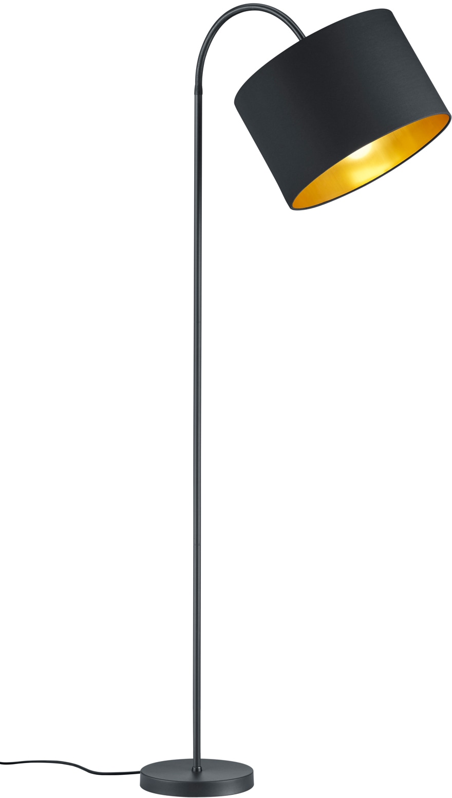 my home Stehlampe »JOSIE«, Stehleuchte mit flexiblem, schwenkbaren Schirm  online bei OTTO
