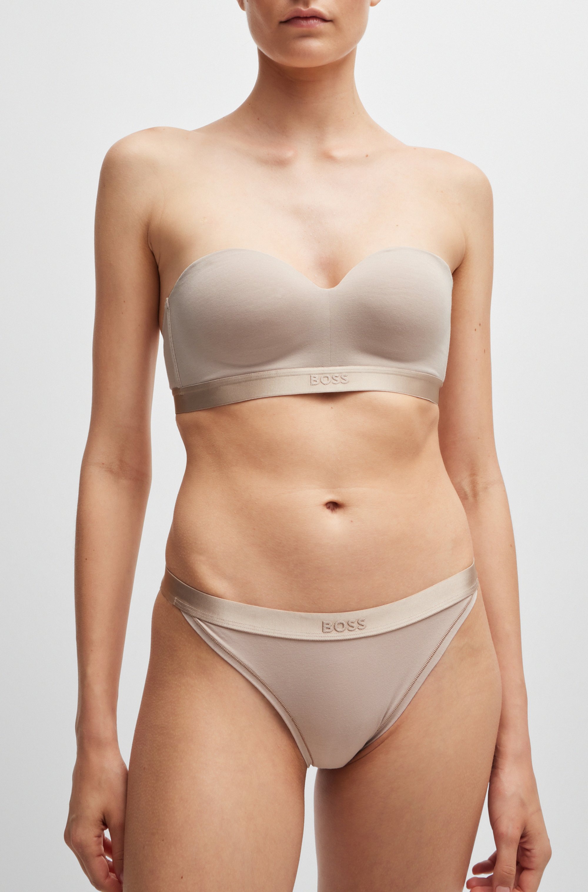 BOSS Push-up-BH »PUSH-UP WIRELESS BEA«, mit dezente, Logo Detail