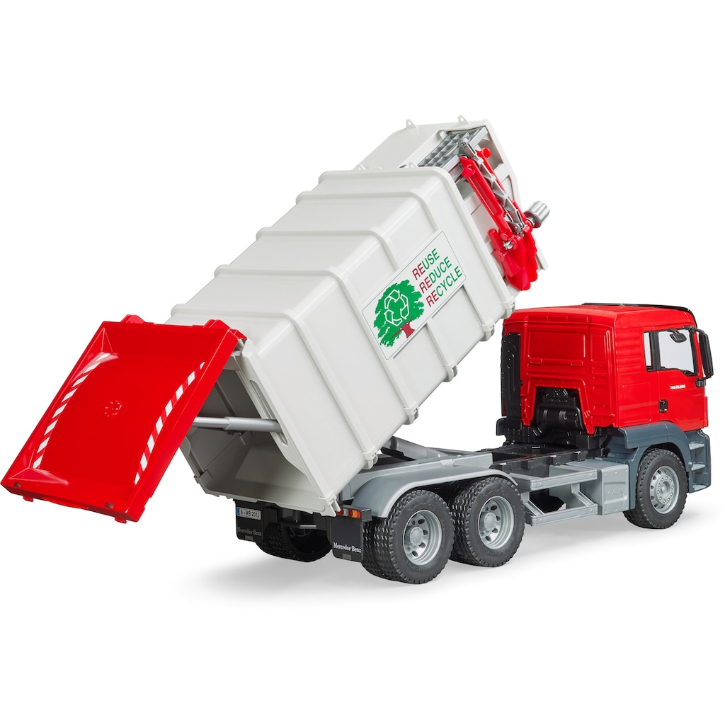 Bruder® Spielzeug-Müllwagen »MAN TGS Seitenlader«