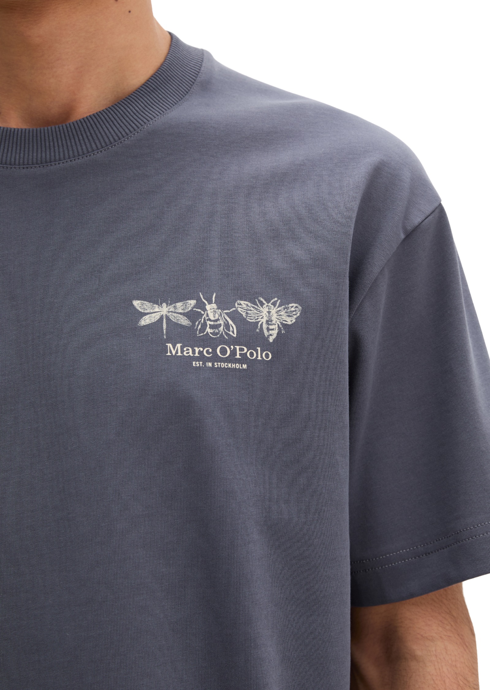 Marc O'Polo T-Shirt loose fit mit Rückenprint