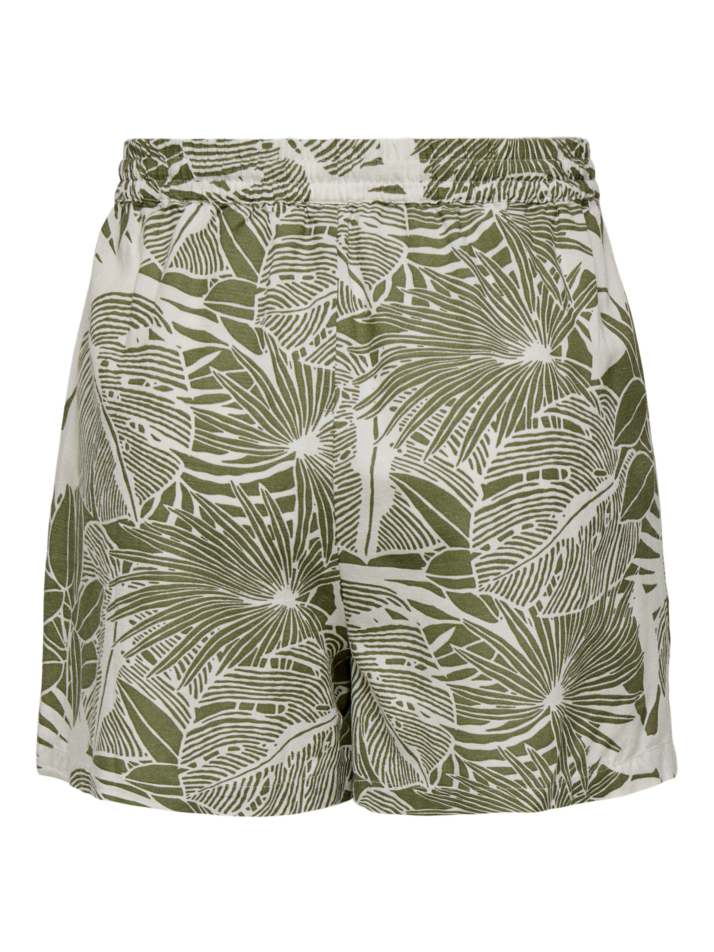 ONLY »ONLJAKIRI LINEN SHORTS WVN«  Viskosemischung, regular fit, mit Leinen