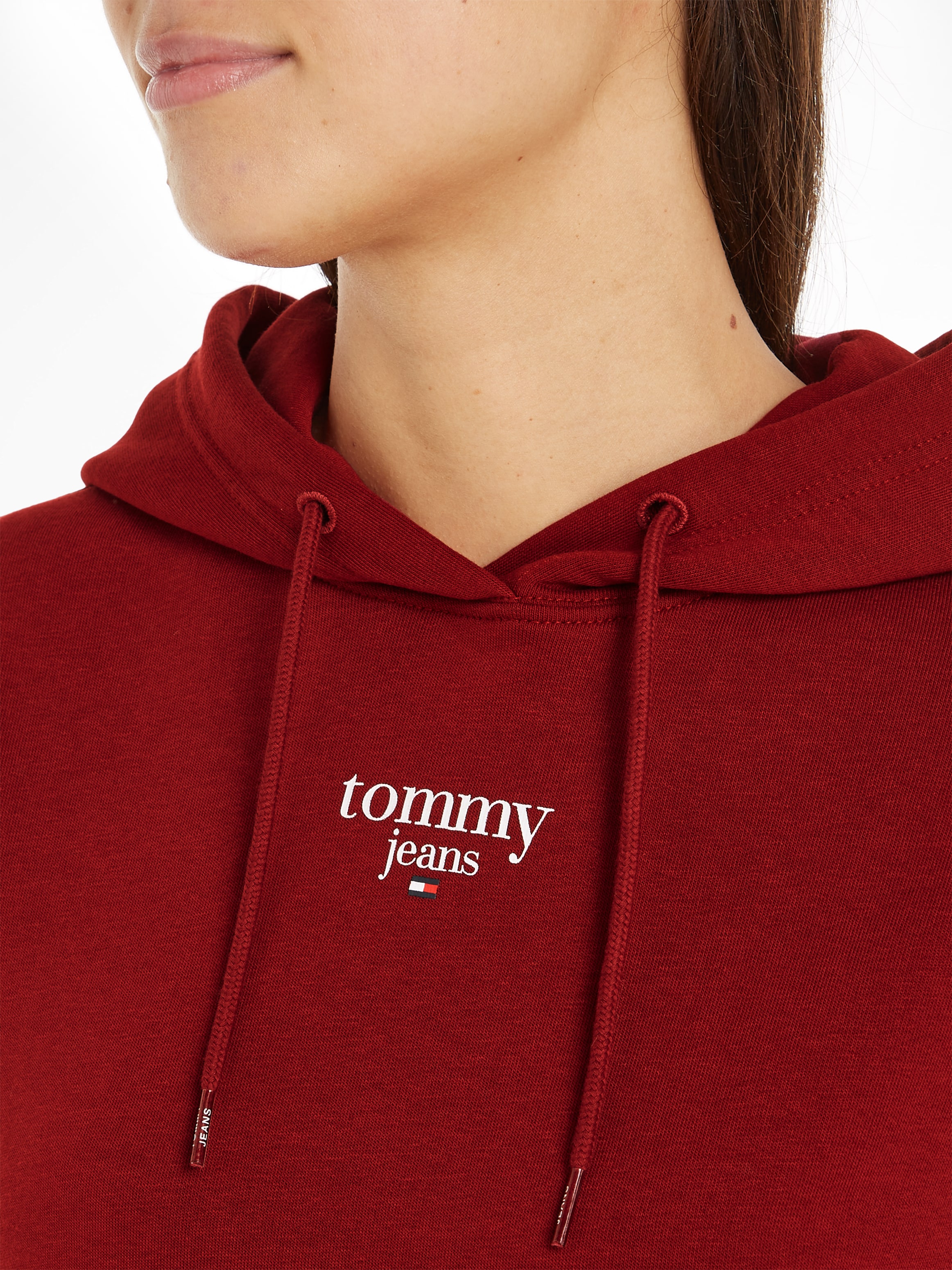 Tommy Jeans Curve Kapuzensweatshirt »TJW ESSENTIAL LOGO 1 HOODIE EXT«, Große Größen