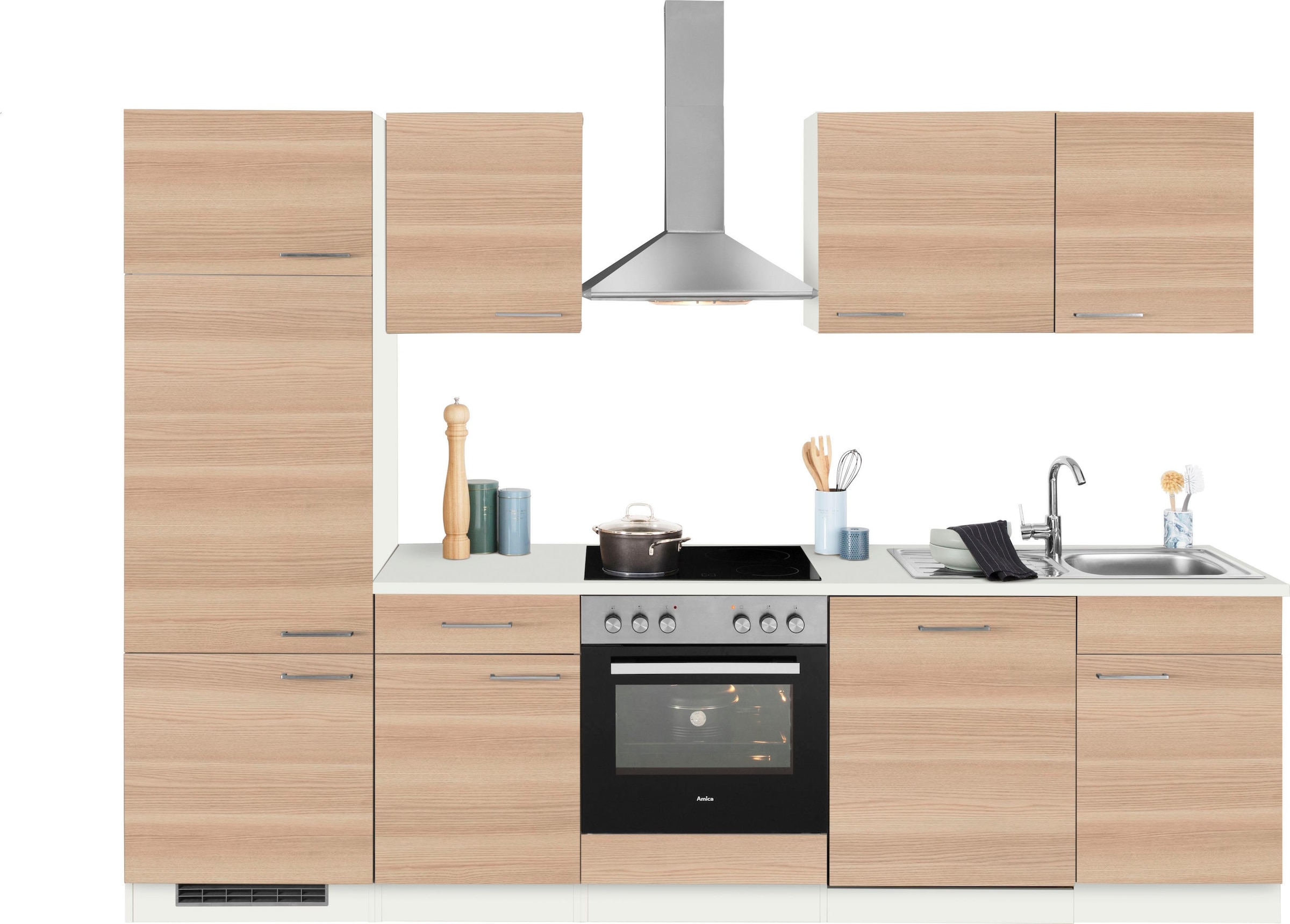 wiho Küchen Küchenzeile »Zell«, ohne E-Geräte, Breite 280 cm kaufen im OTTO  Online Shop