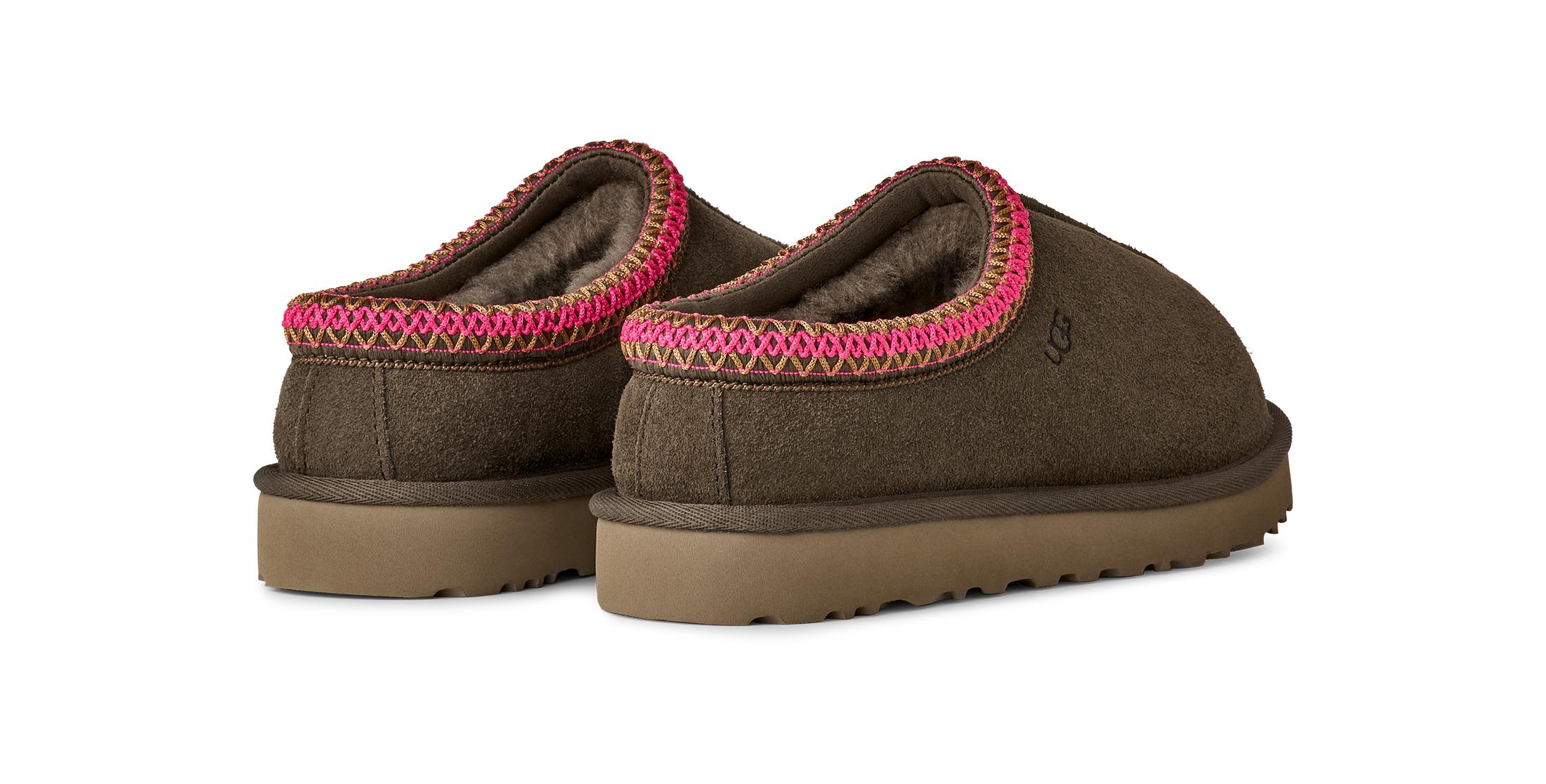 UGG Hausschuh »Unisex TASMAN II«  Homeslipper, Schlupfschuh, Clog mit Textilband verziert