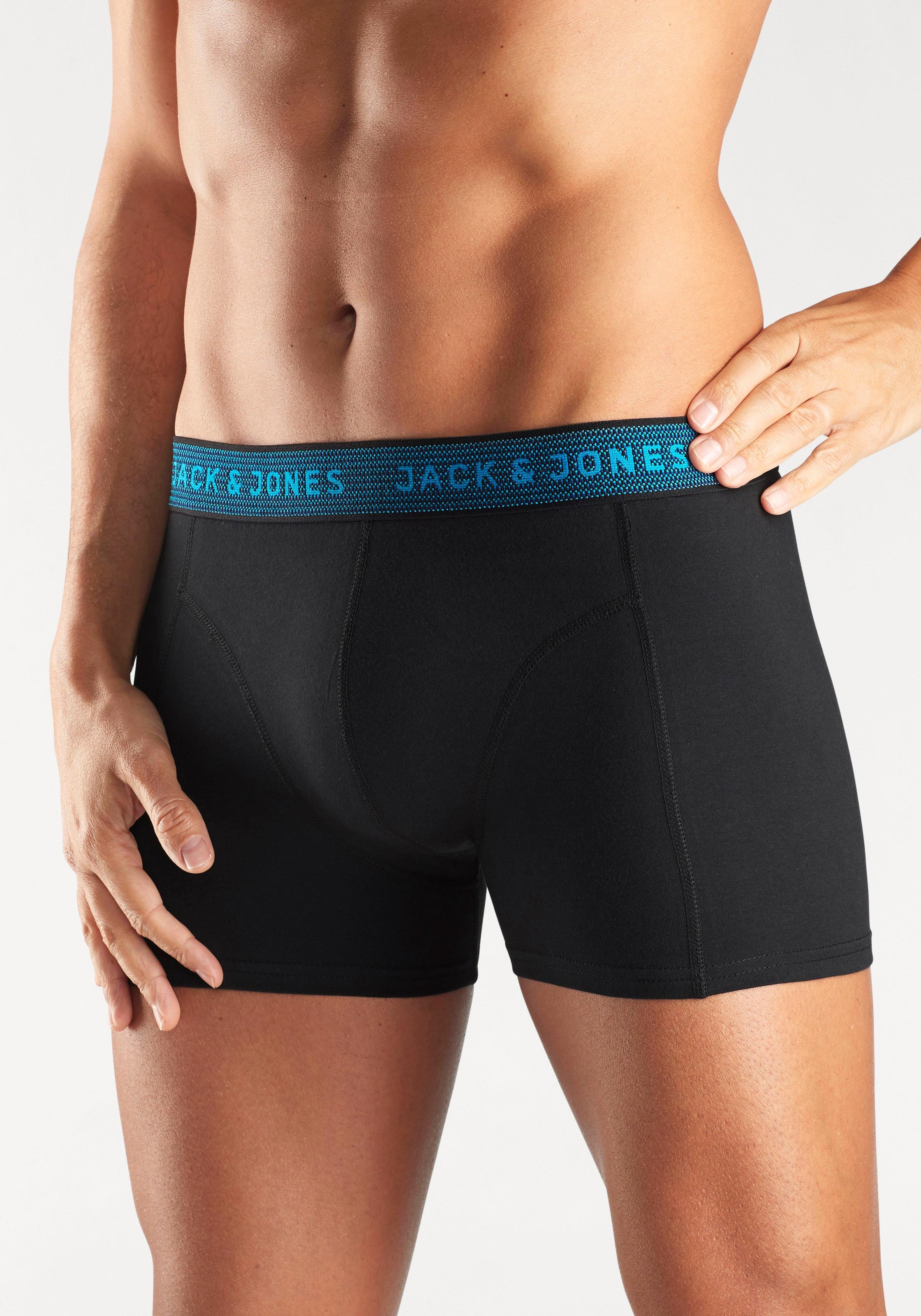 Jack & Jones Boxer »JAC Waistband Trunks«, (Packung, 3 St.)