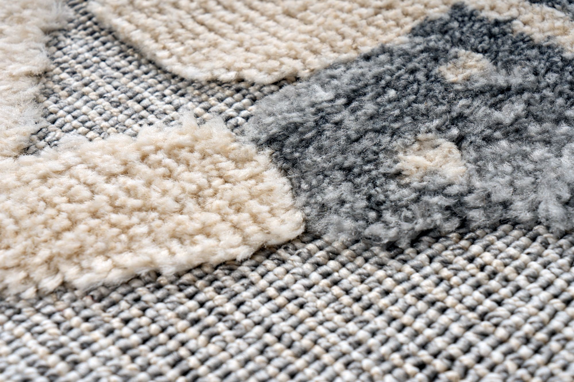 Kayoom Kinderteppich »Modena 418« rechteckig 11 mm Höhe auch in rund, Kurzflor, Hoch Tief, mit Fransen