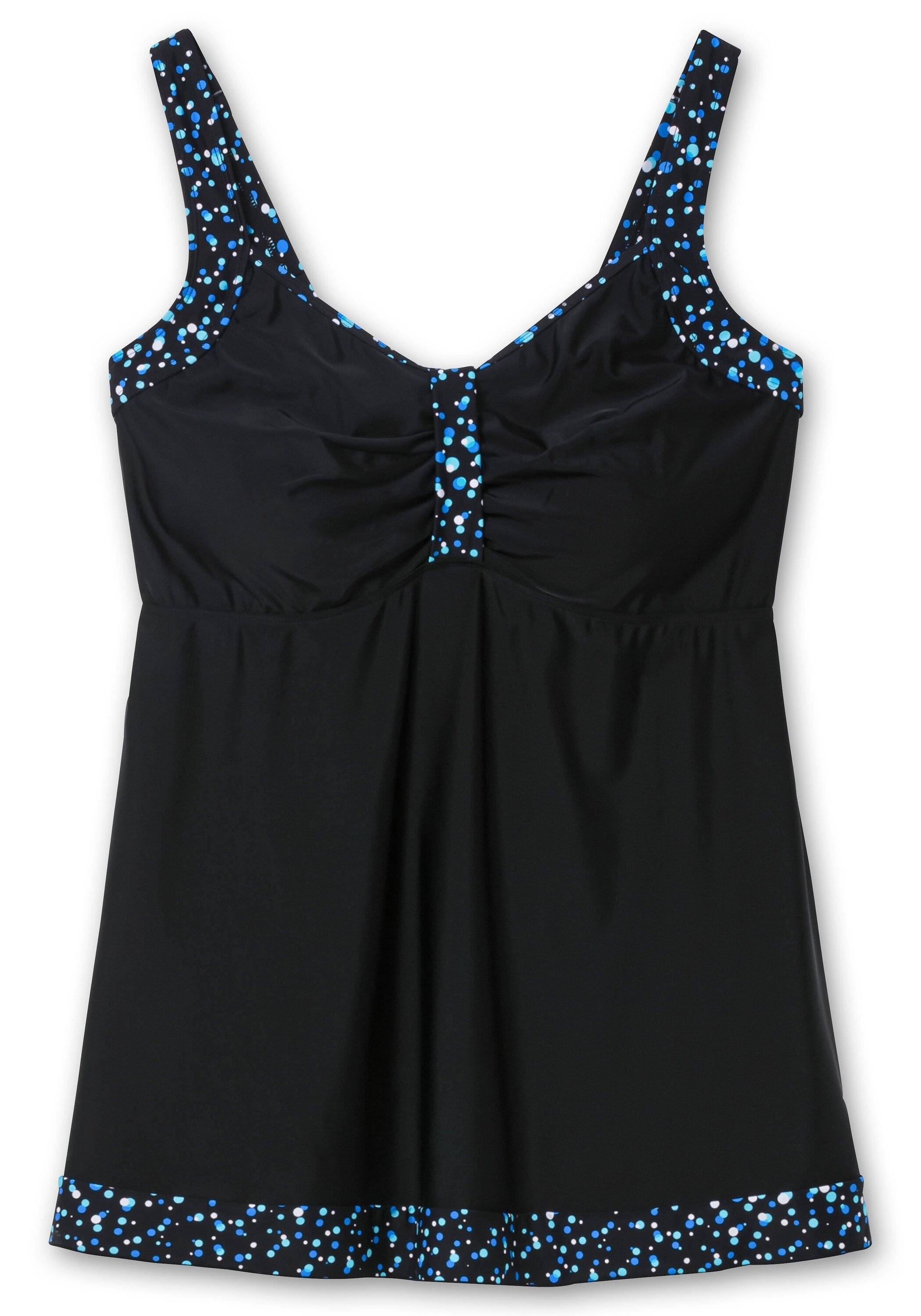 Sheego Tankini-Top »Tankini-Top in Longform, mit Pünktchenprint«