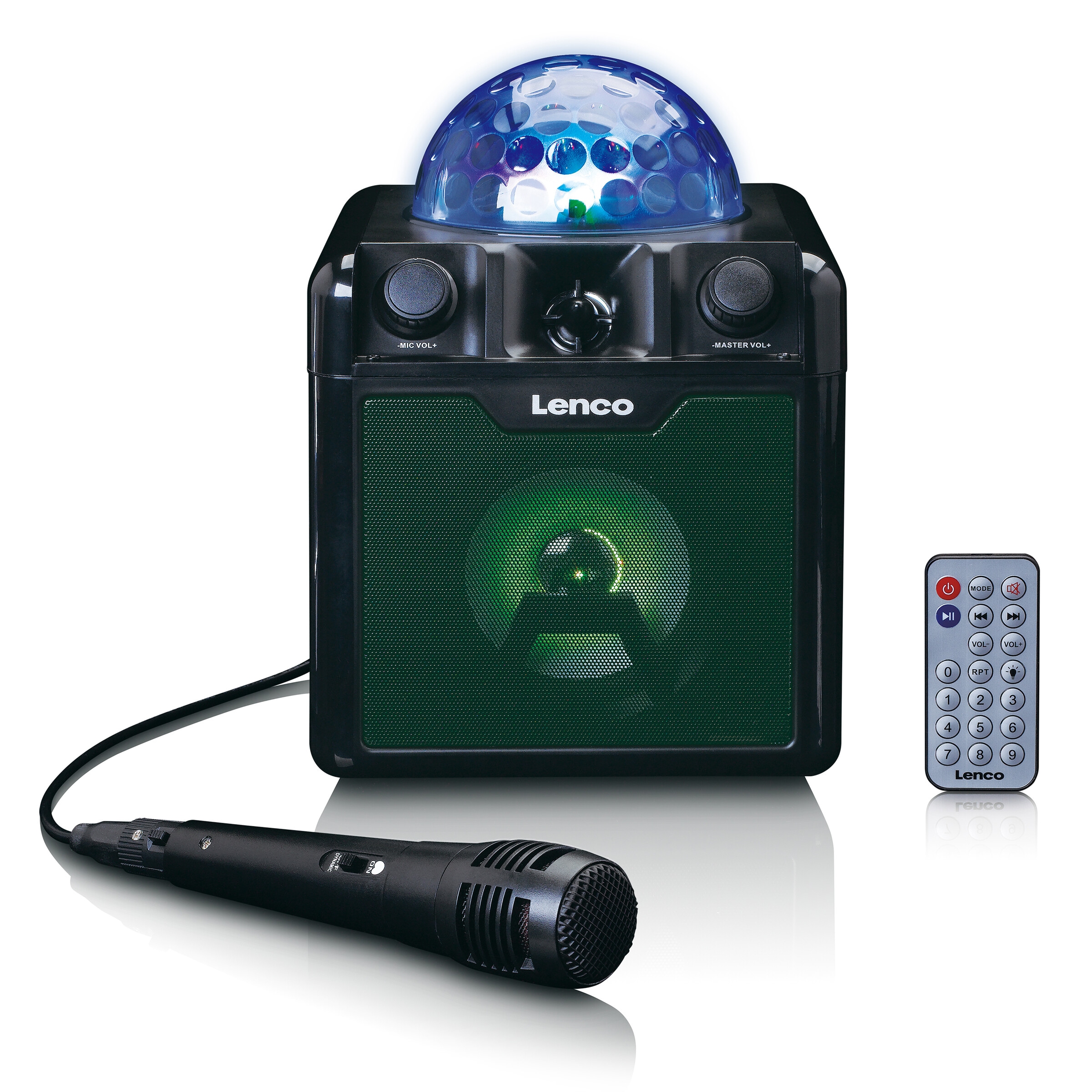 Karaoke-Maschine »BTC-055BK«, inkl. Mikrofon und Fernbedienung, Bluetooth,...