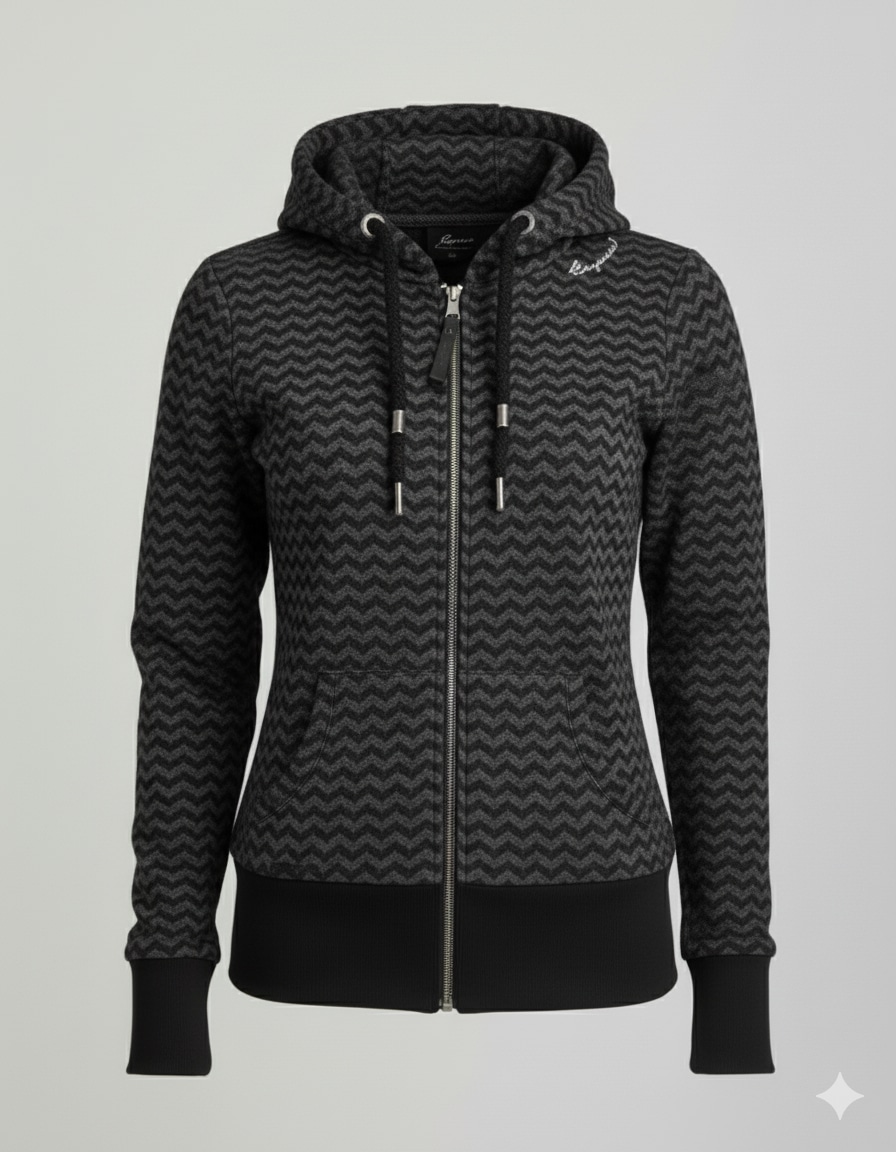 Ragwear Sweatjacke »YODA ZIP ZIG ZAG O«
