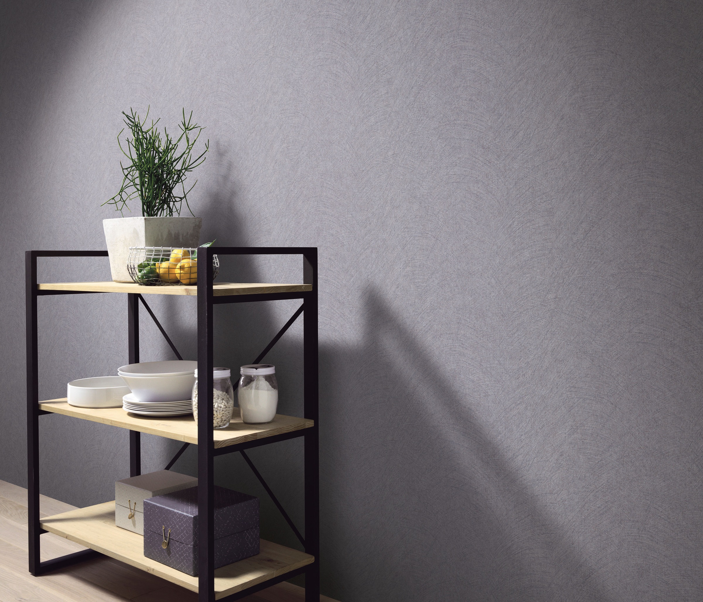 Erismann Vliestapete »Vliestapete FLAIR«, Ton-in-Ton-unifarben-Strukturmuster-matt, Phthalate frei