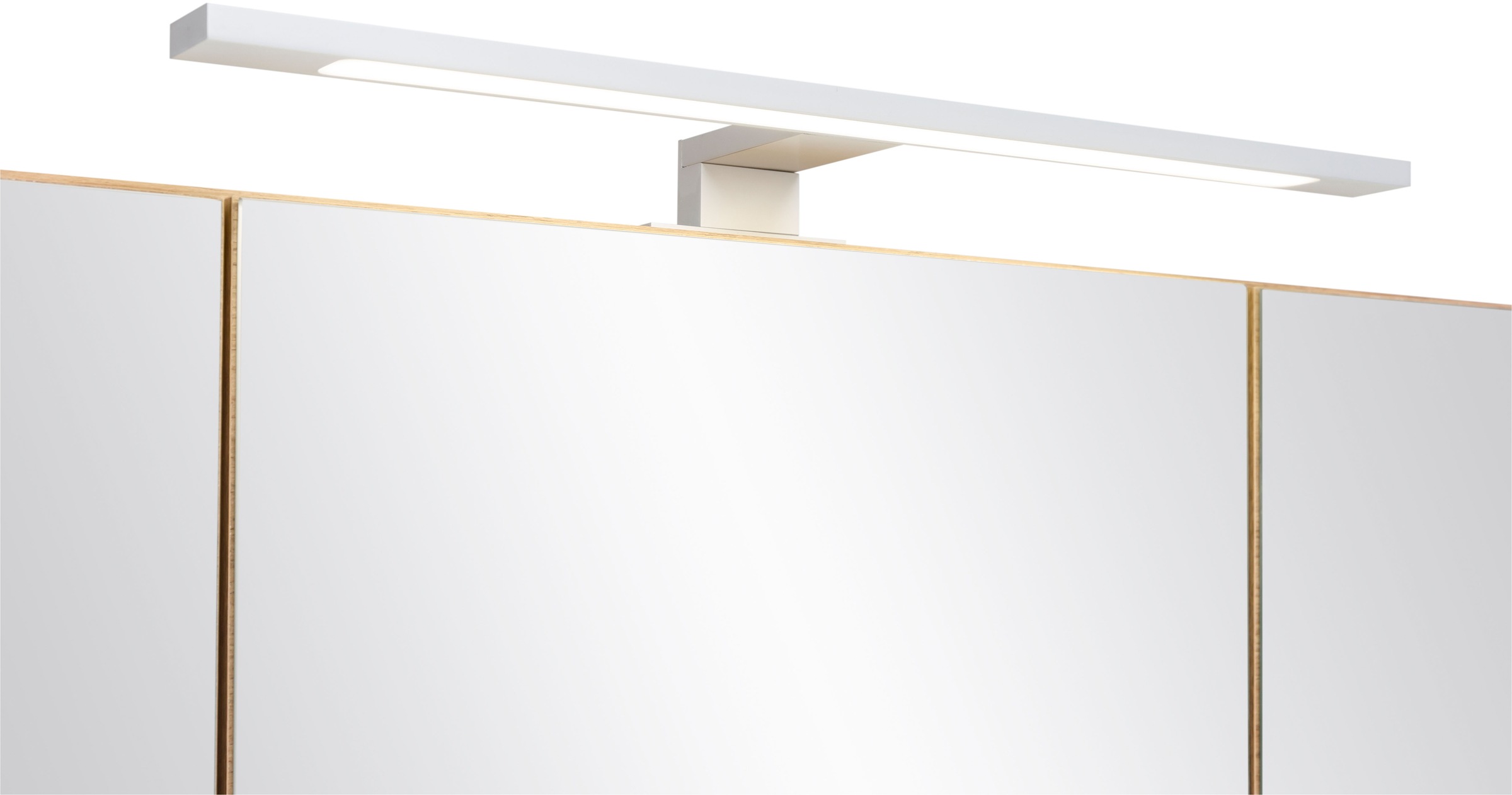 welltime Badmöbel-Set »Eixo«, Set 110 cm breit, Badmöbel mit LED-Beleuchtung