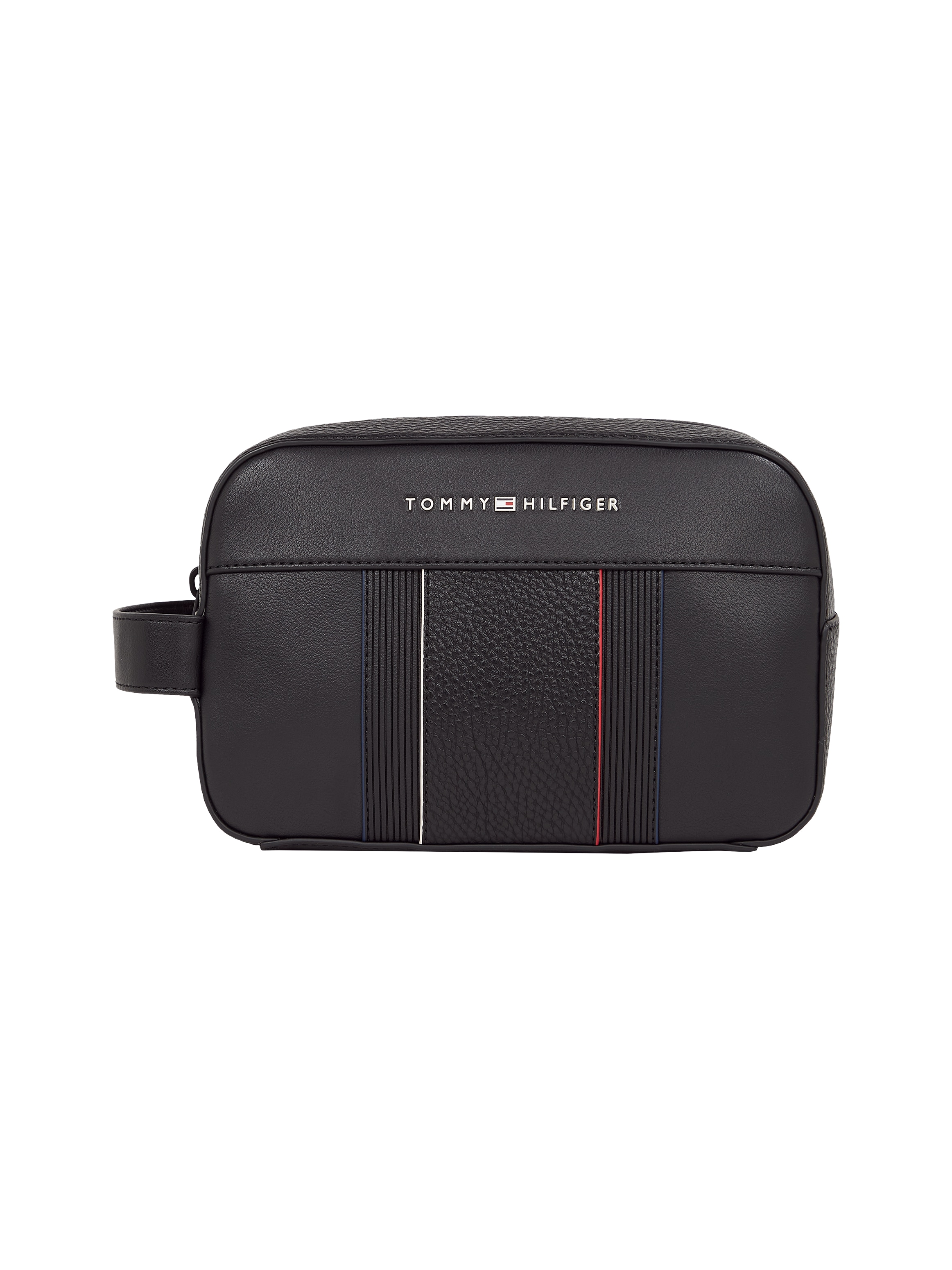 TOMMY HILFIGER Kulturbeutel »TH FOUNDATION WASHBAG«, Reise, Men Kosmetiktasche mit Reißverschluss