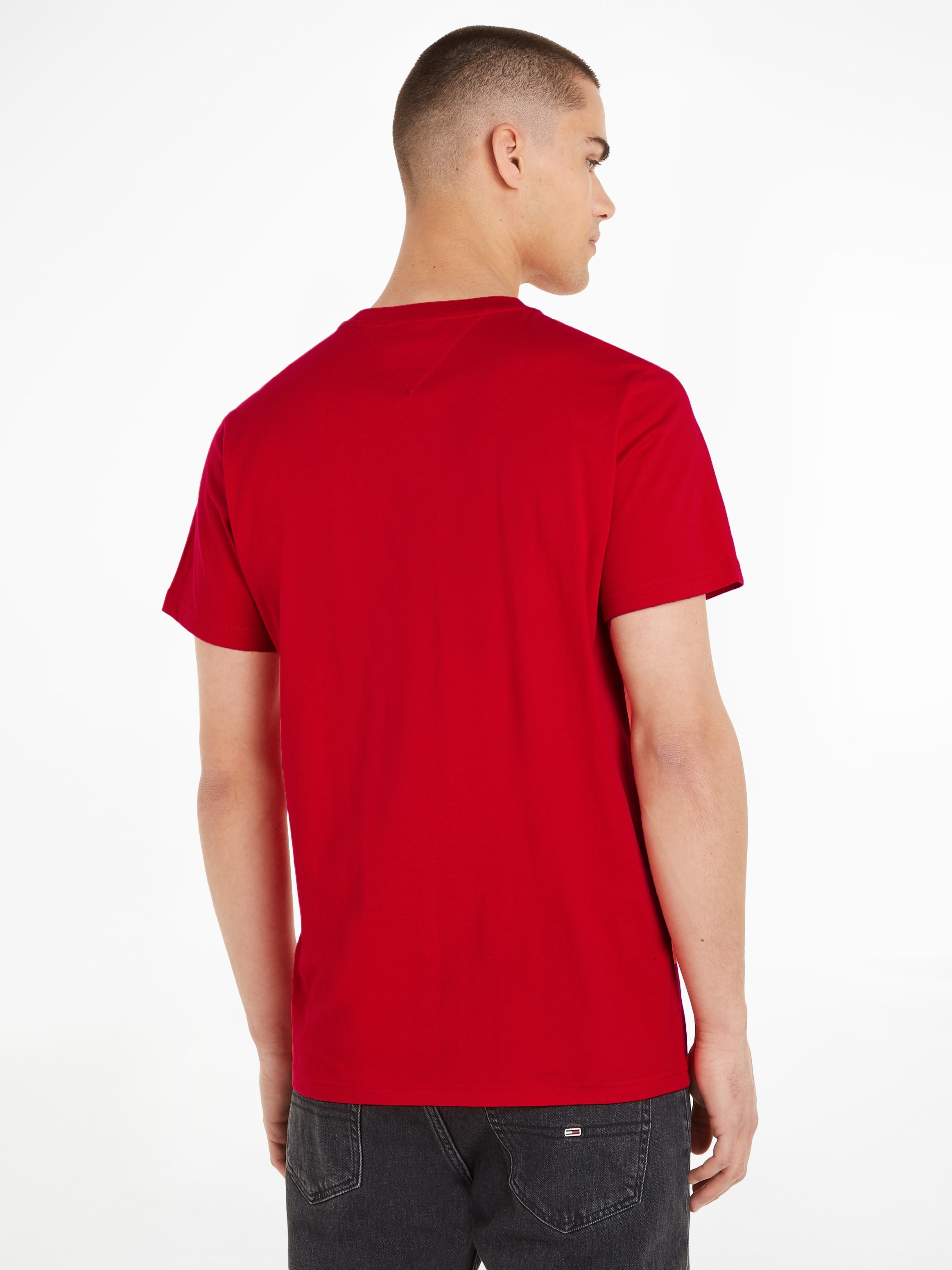 Tommy Jeans T-Shirt »TJM SLIM ESSTNL GRAPHIC TEE EXT«, mit Tommy Jeans Logodruck