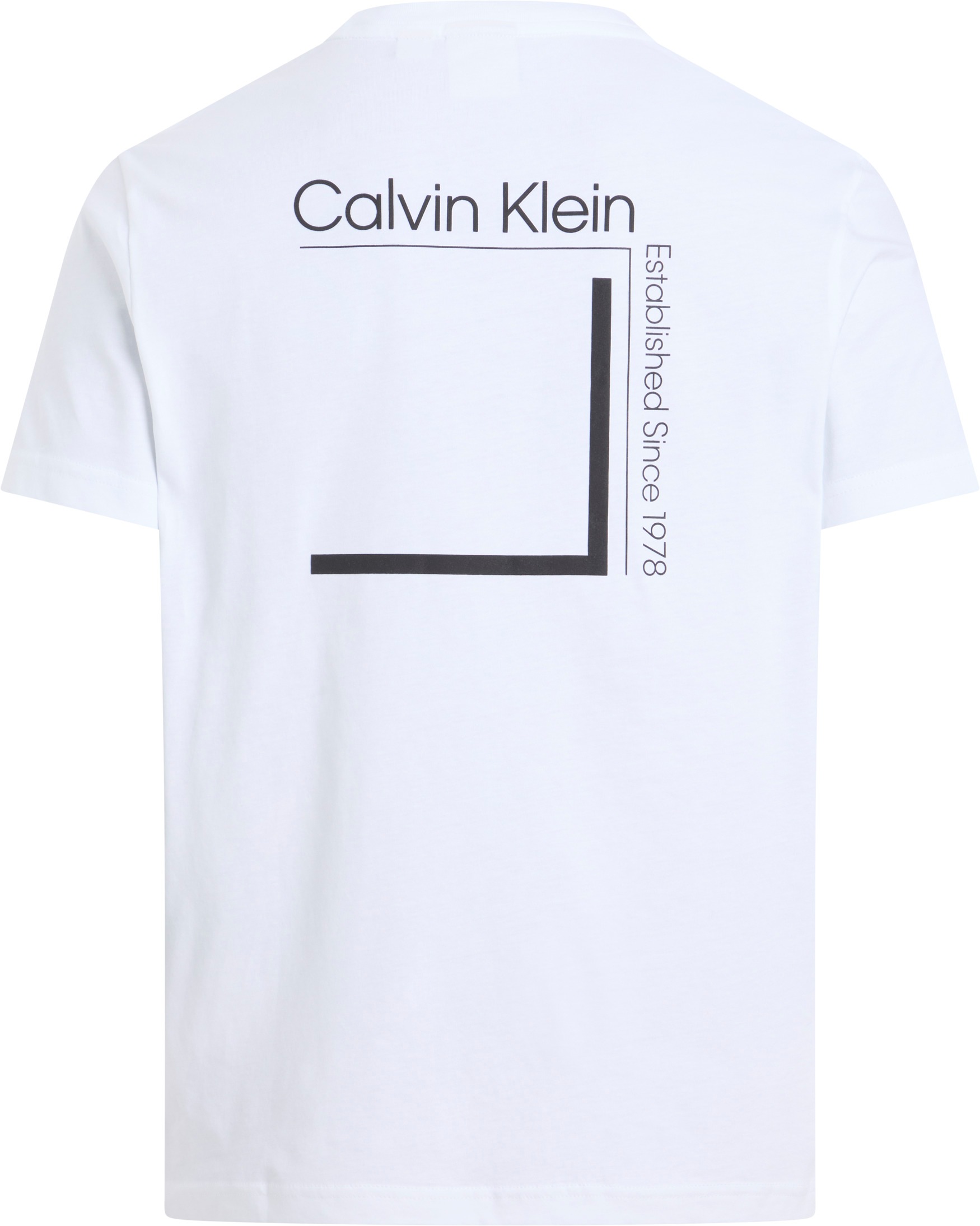 Calvin Klein T-Shirt »CP-LINEAR BOX LOGO T-SHIRT«, in Unifarbe