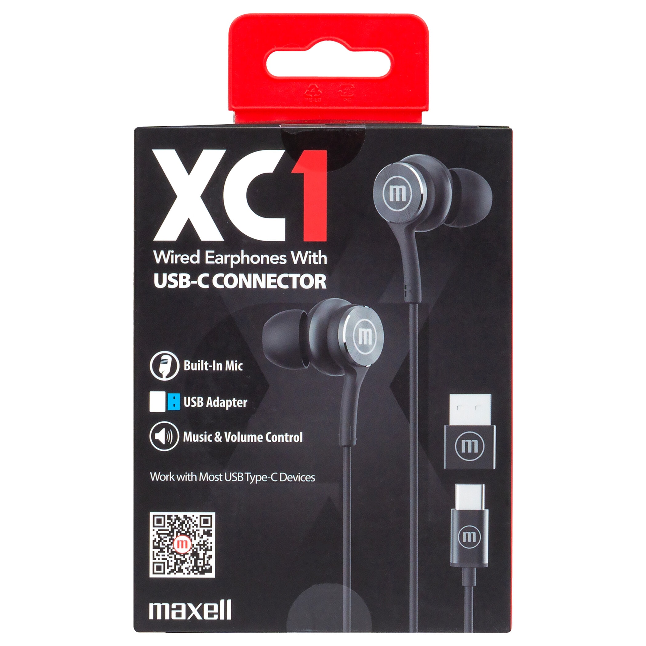 Maxell In-Ear-Kopfhörer »XC1 Black«