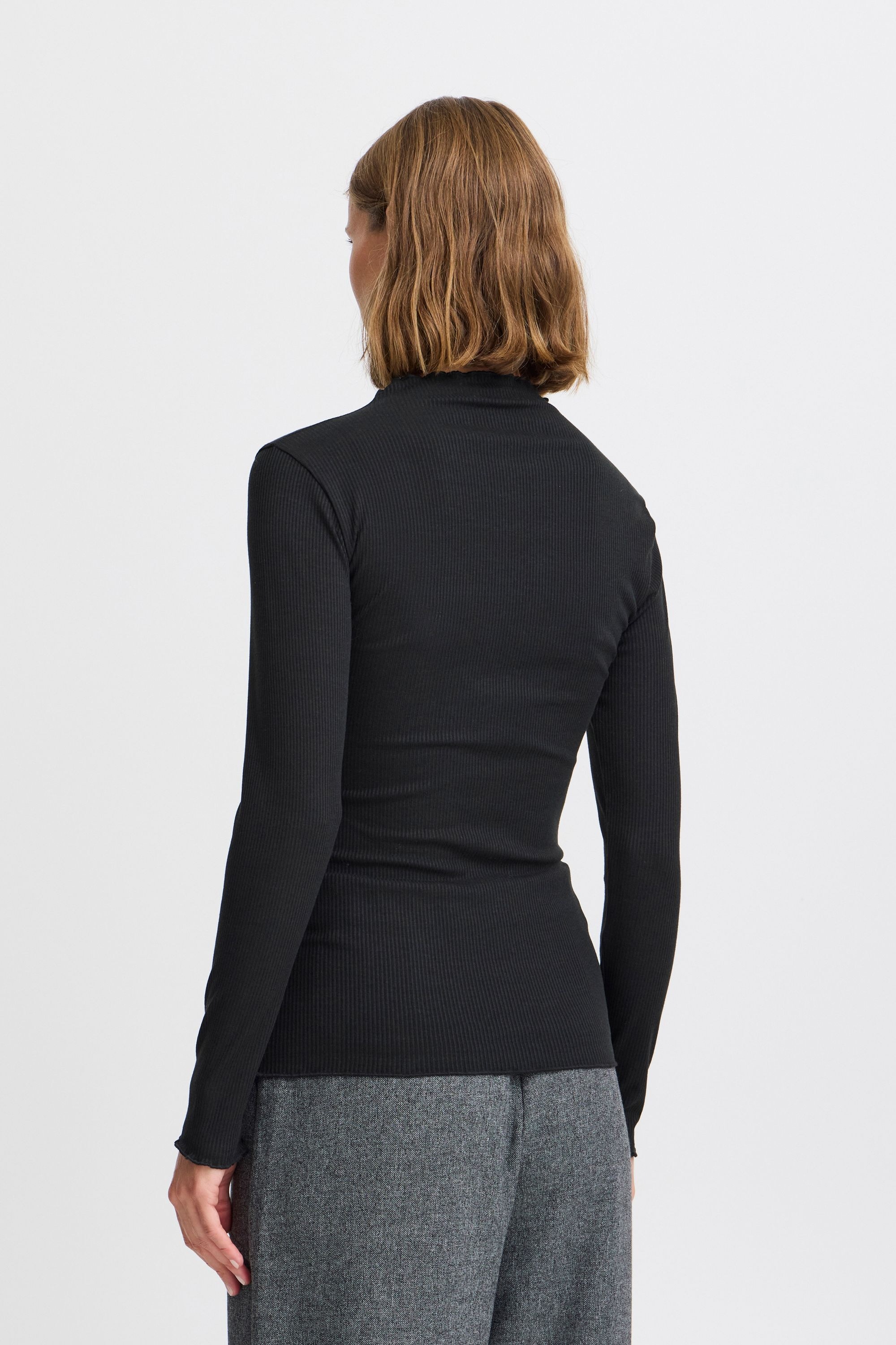 b.young Sweatshirt »Shirttop BYPAPILONE HIGH NECK TSHIRT -«