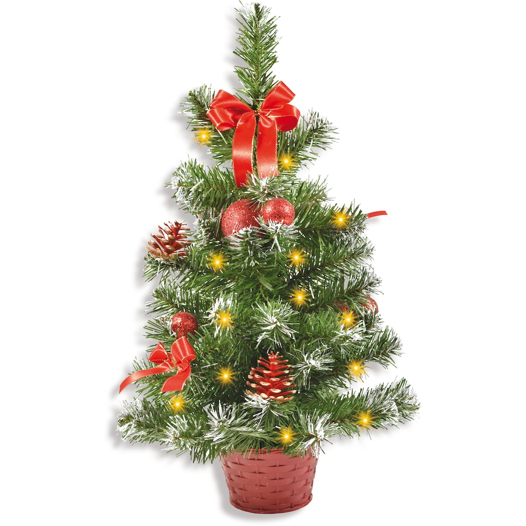 RIFFELMACHER & WEINBERGER Künstlicher Weihnachtsbaum »Weihnachtsdeko rot, künstlicher Christbaum, Tannenbaum«