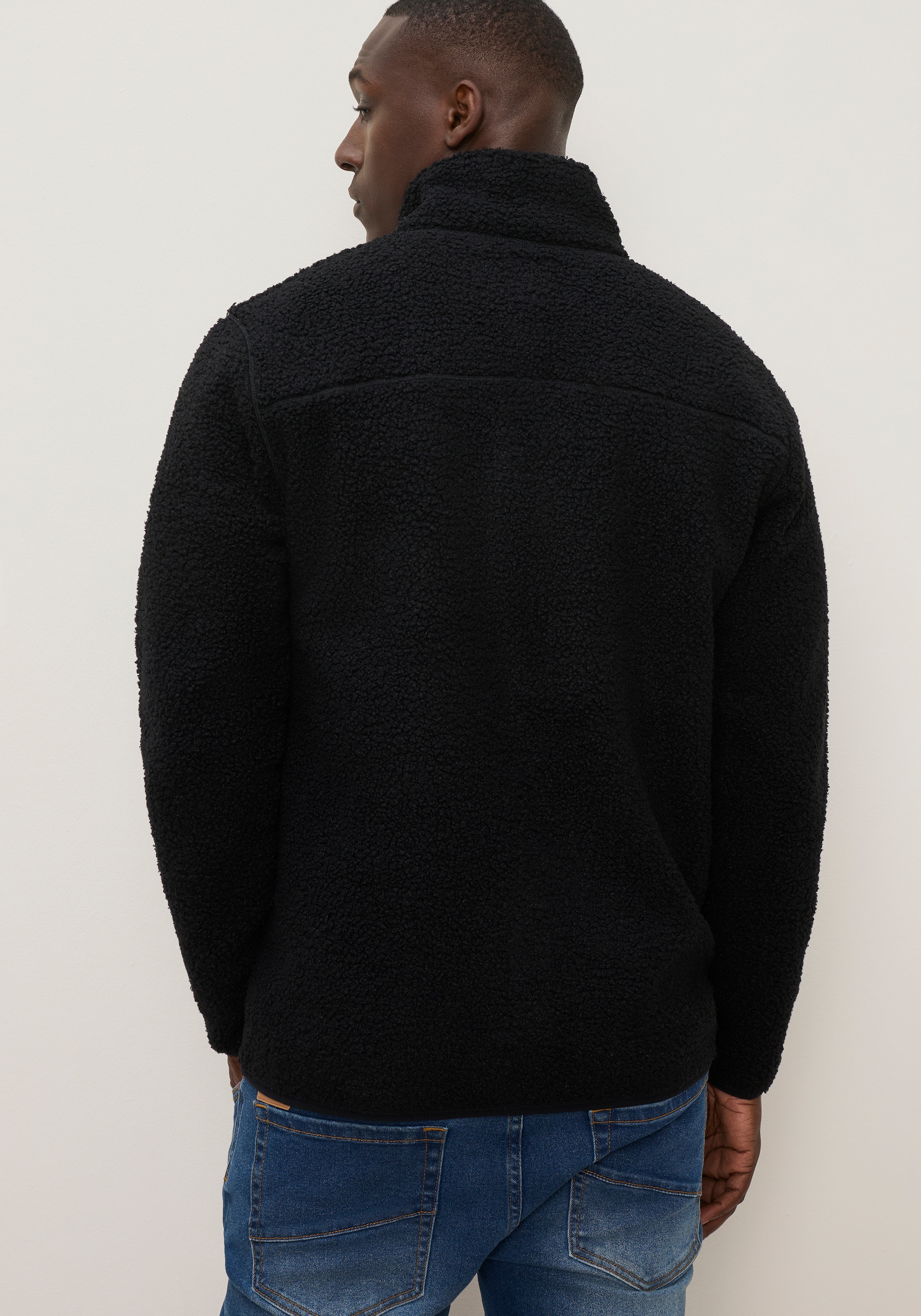 KangaROOS Fleecejacke Teddy Fleece Jacke mit  Brusttaschen für den Übergang