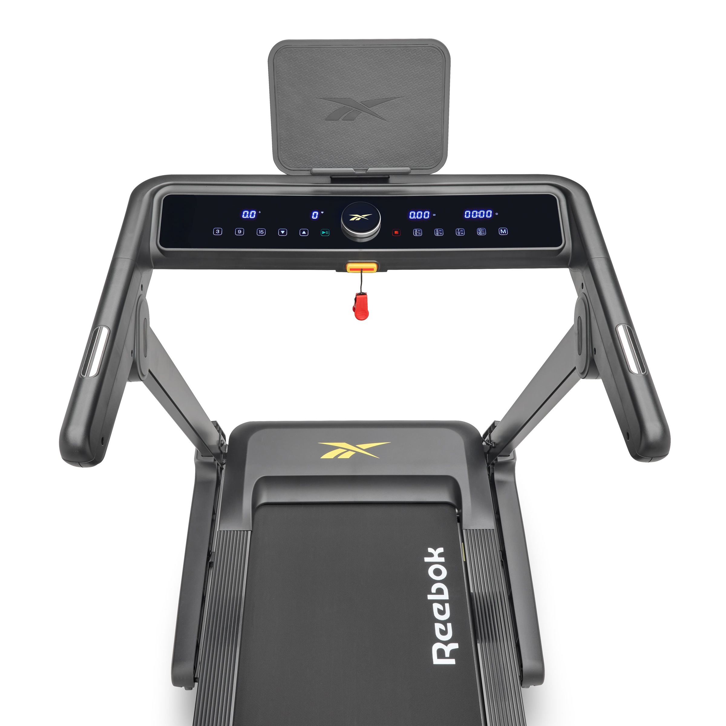 Reebok Laufband »Reebok ERS 510T Laufband – klappbar, 18 km/h« Suspension-Dämpfung, Soft-Drop-Klappsystem, 90% vormontiert
