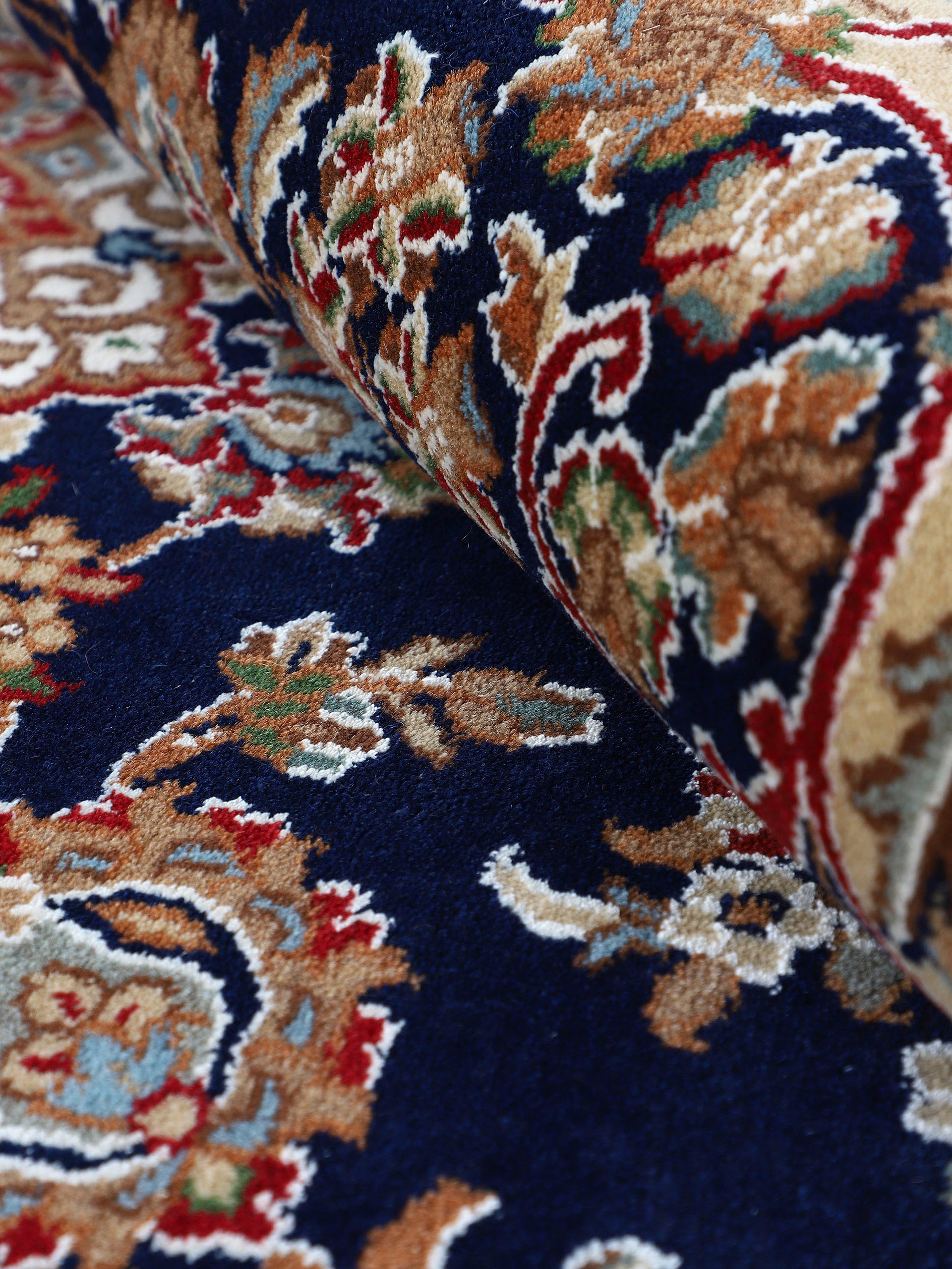Woven Arts Läufer »Orientteppich Nain«, rechteckig, 15 mm Höhe, handgeknüpft, Wohnzimmer, reine Wolle