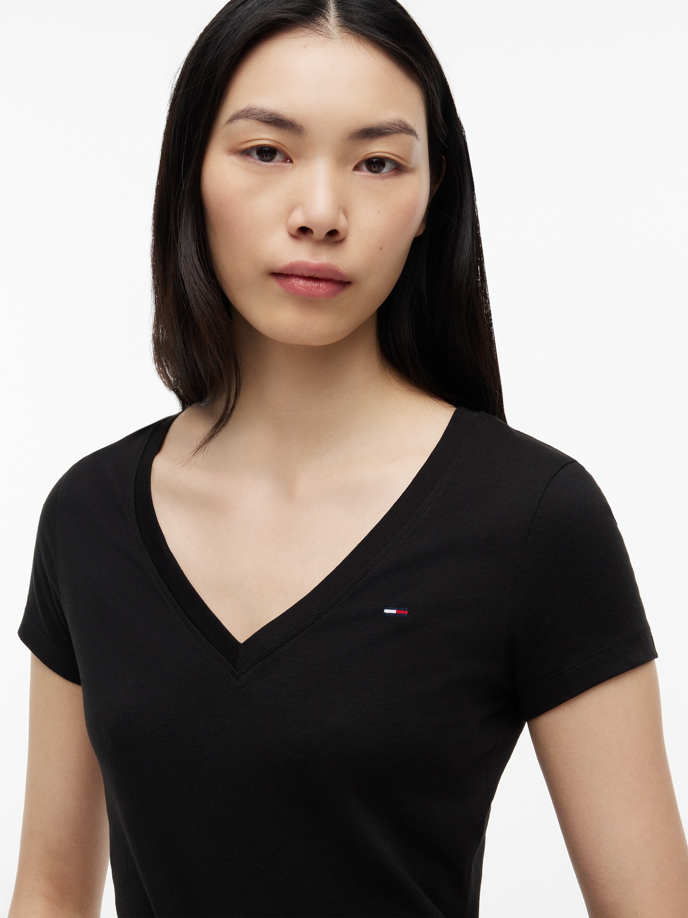 Tommy Jeans V-Shirt »TJW 3PACK V-NECK TEE« Packung, 3er-Pack, 3 Baumwolle, V-Ausschnitt, 3 Stück im Set