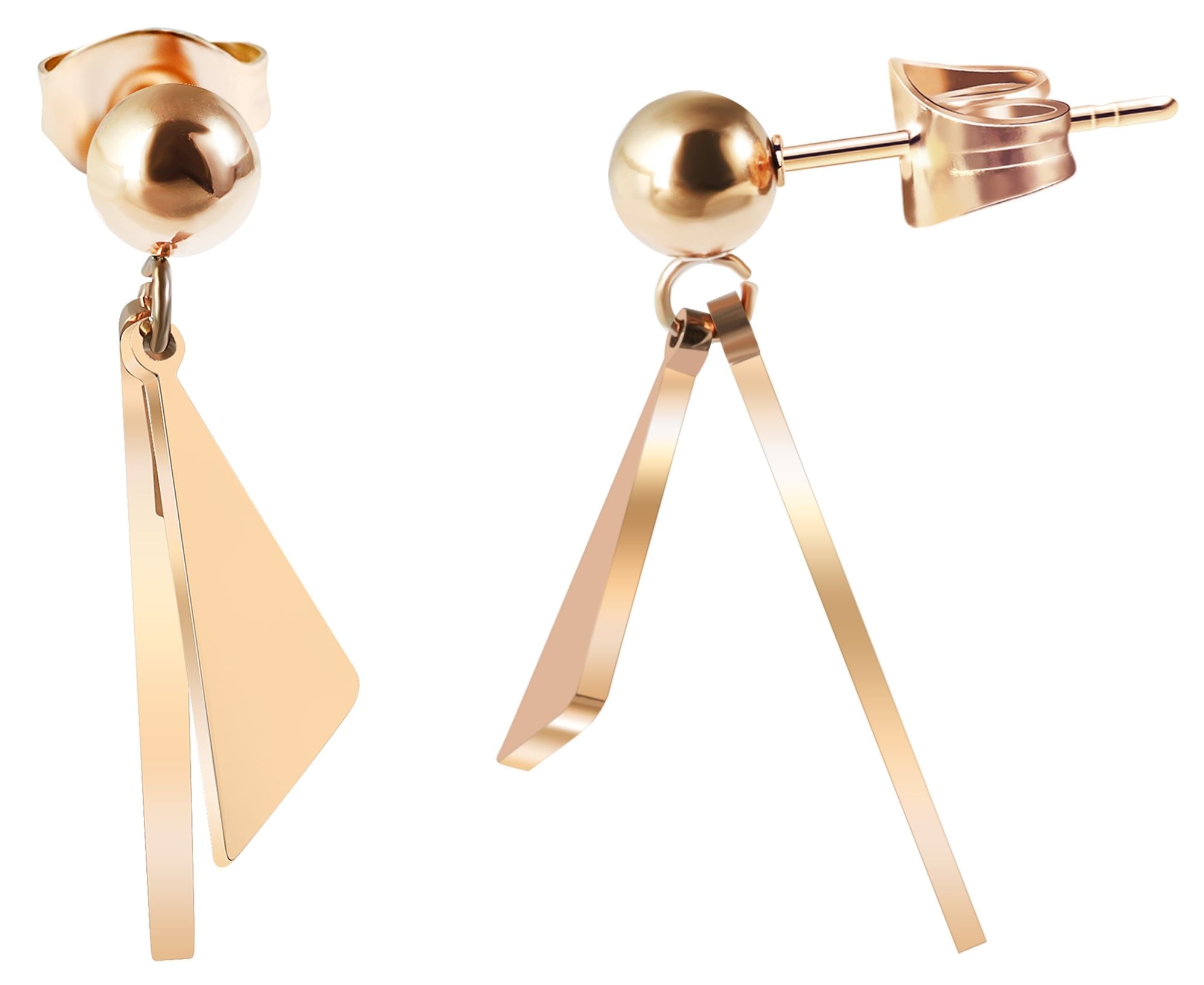 Adelia´s Paar Ohrstecker »Damen Ohrringe ¿ Ohrstecker aus Edelstahl«