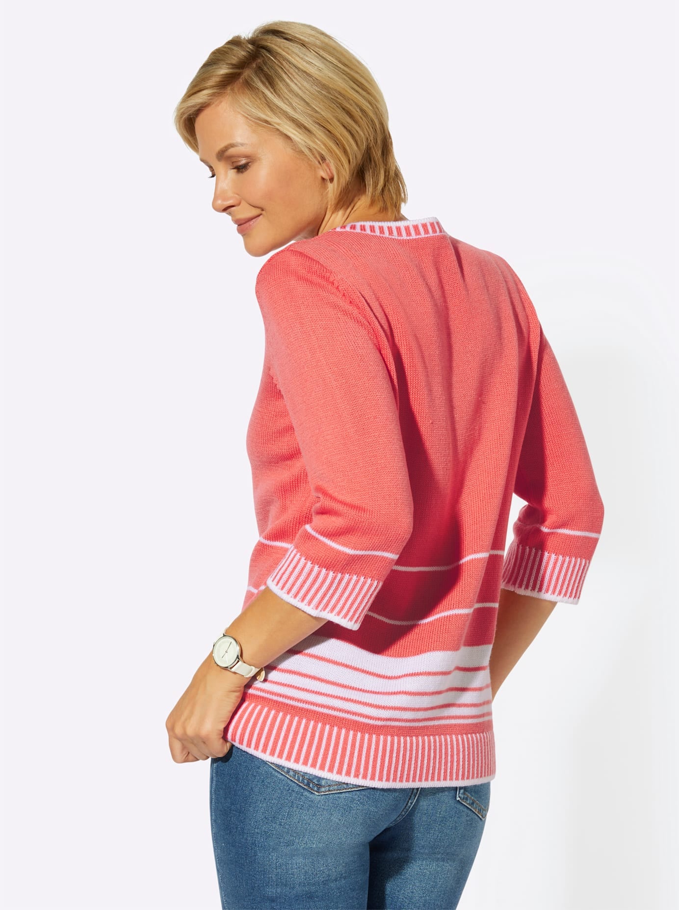 Classic Basics 3/4 Arm-Pullover »Pullover«