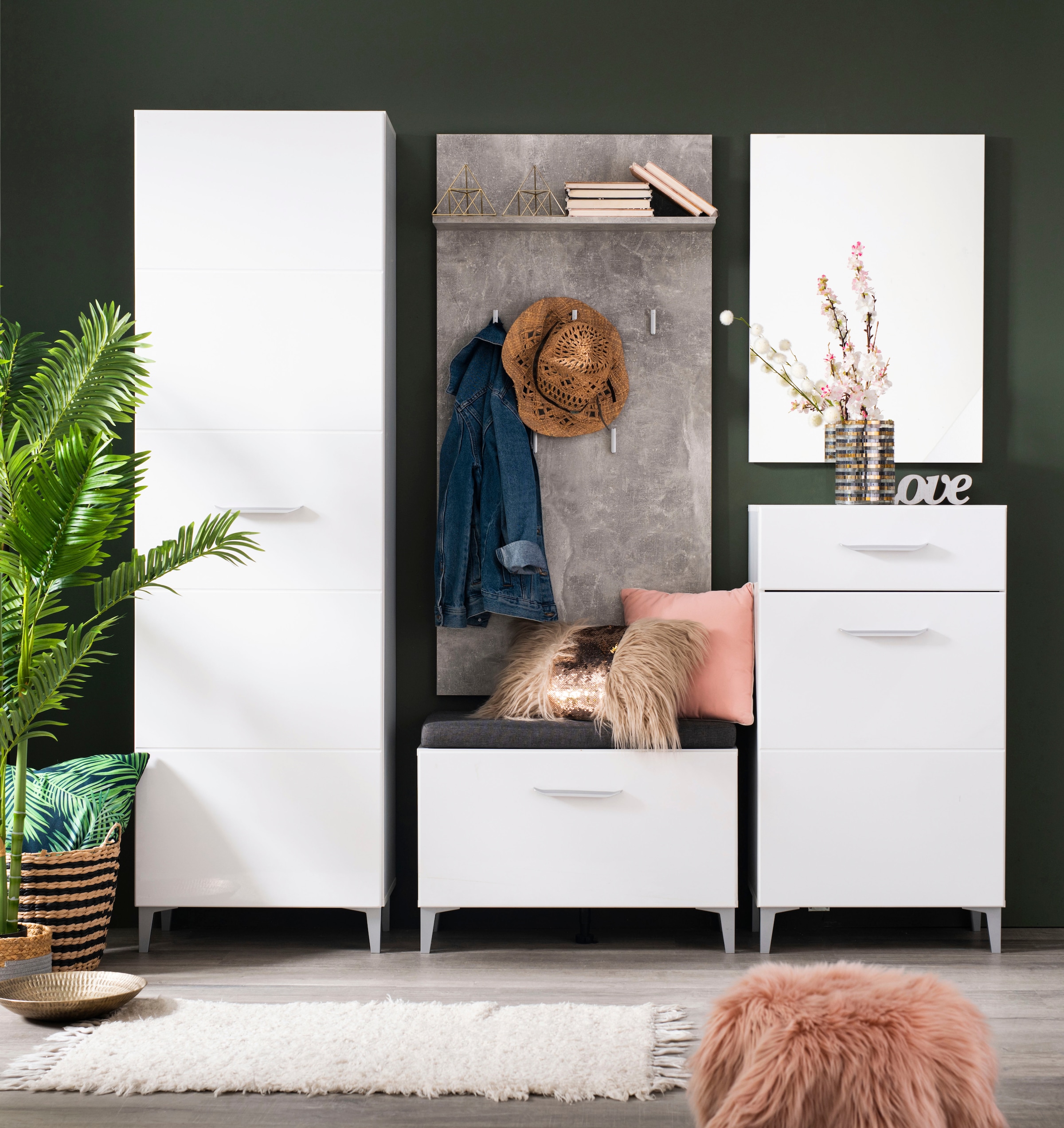 Home affaire Garderoben-Set »Como« Komplett-Set, 